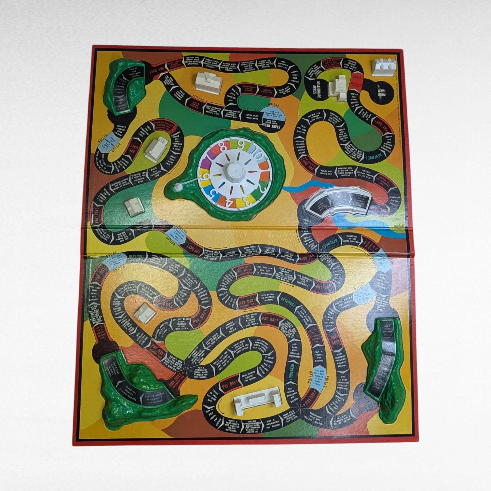 1960 Milton Bradley Game of Life, Complete Vintage Board Game, Family Game Night, Classic Game for Collectors