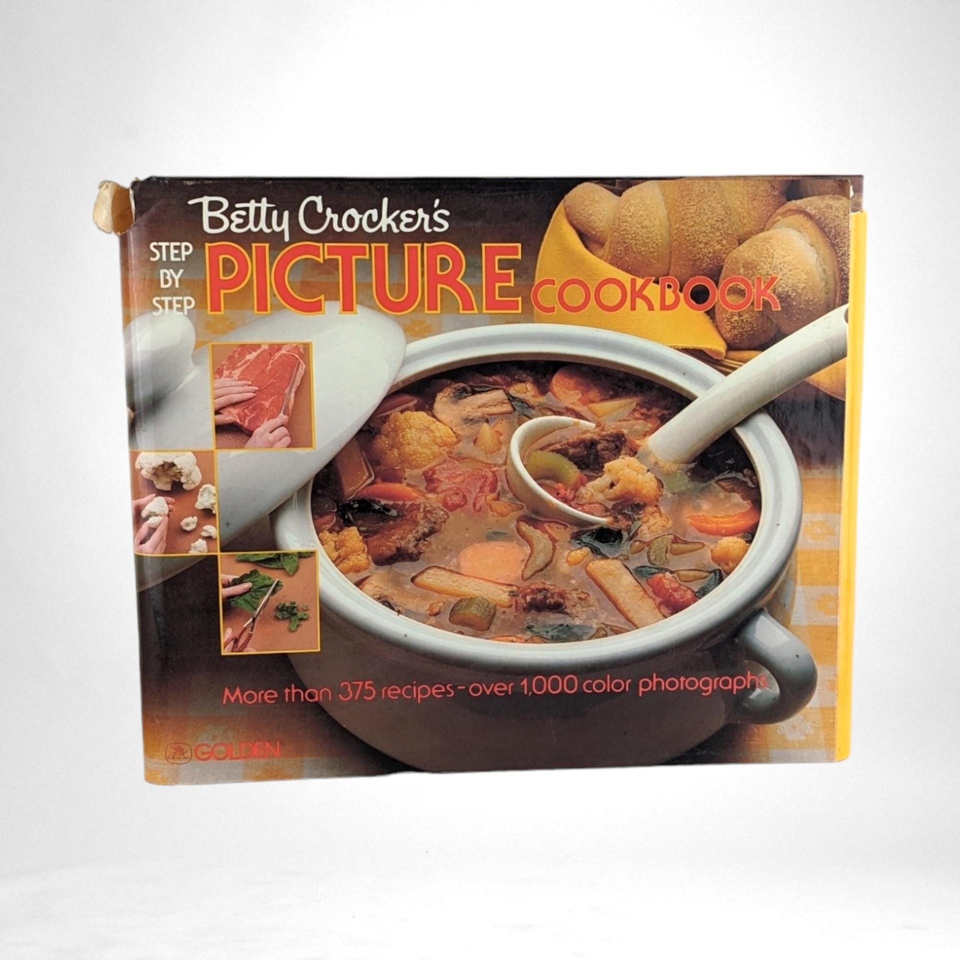 Vintage Betty Crocker Cookbook Trio, 1984 Step-by-Step, 1970 Family Dinners, 1988 Smart Cook, Collectible Recipes