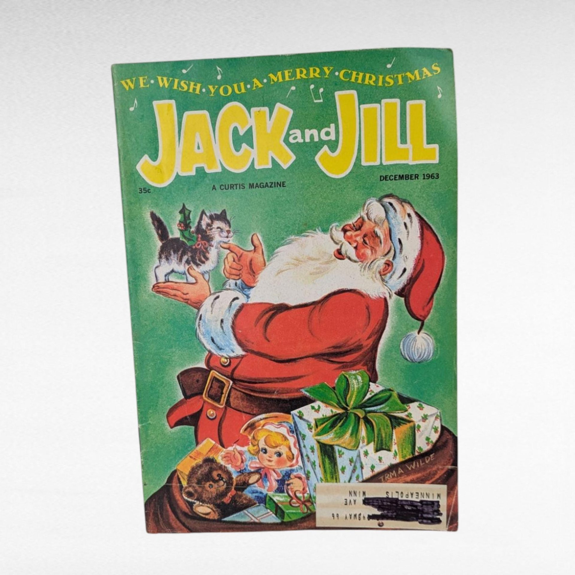 1963 Jack and Jill Magazines, August & December Issues, Vintage Children's Magazine, Collectible Kids Literature