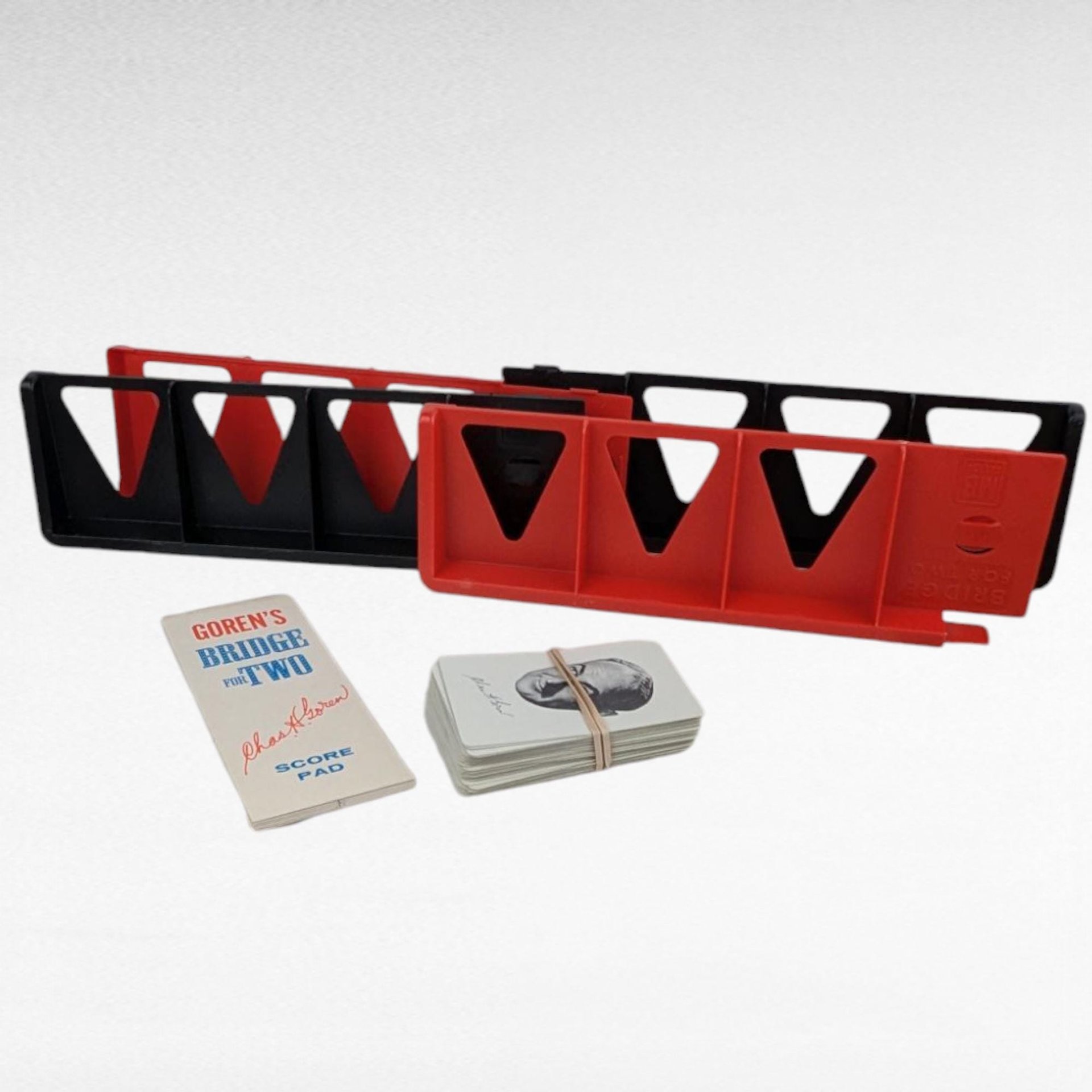 Vintage 1960s MB Chas Goren's Bridge for Two Game, Complete Card Game, Partner Bridge, Gift for Card Players, Retro Game