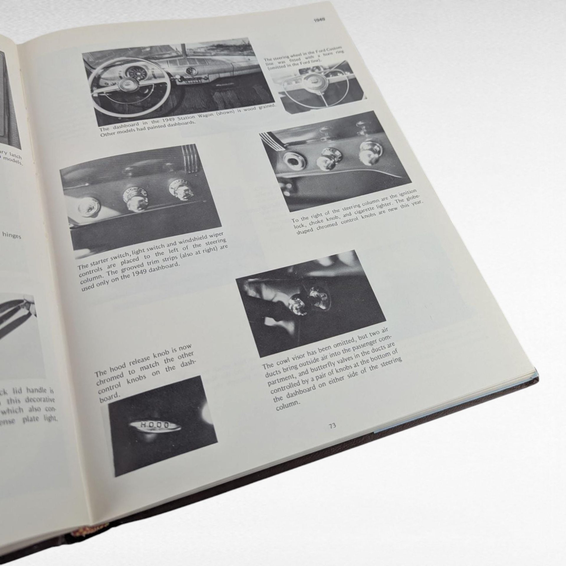 1987 Nifty Fifties Fords Book, Ray Miller, Glenn Embree Photos, Hardcover, 1950s Ford History, Classic Car Book, Automobile Enthusiast Gift
