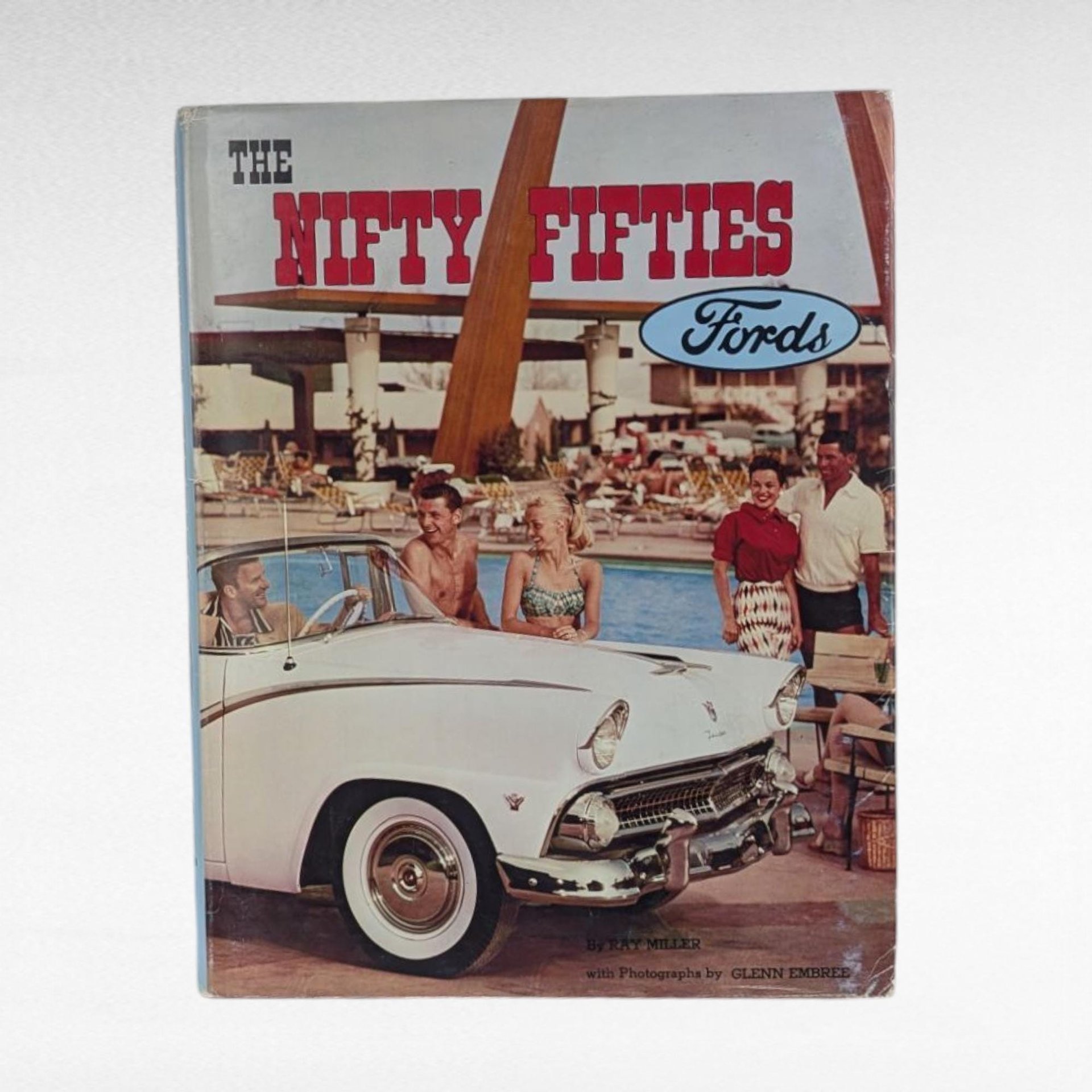 1987 Nifty Fifties Fords Book, Ray Miller, Glenn Embree Photos, Hardcover, 1950s Ford History, Classic Car Book, Automobile Enthusiast Gift