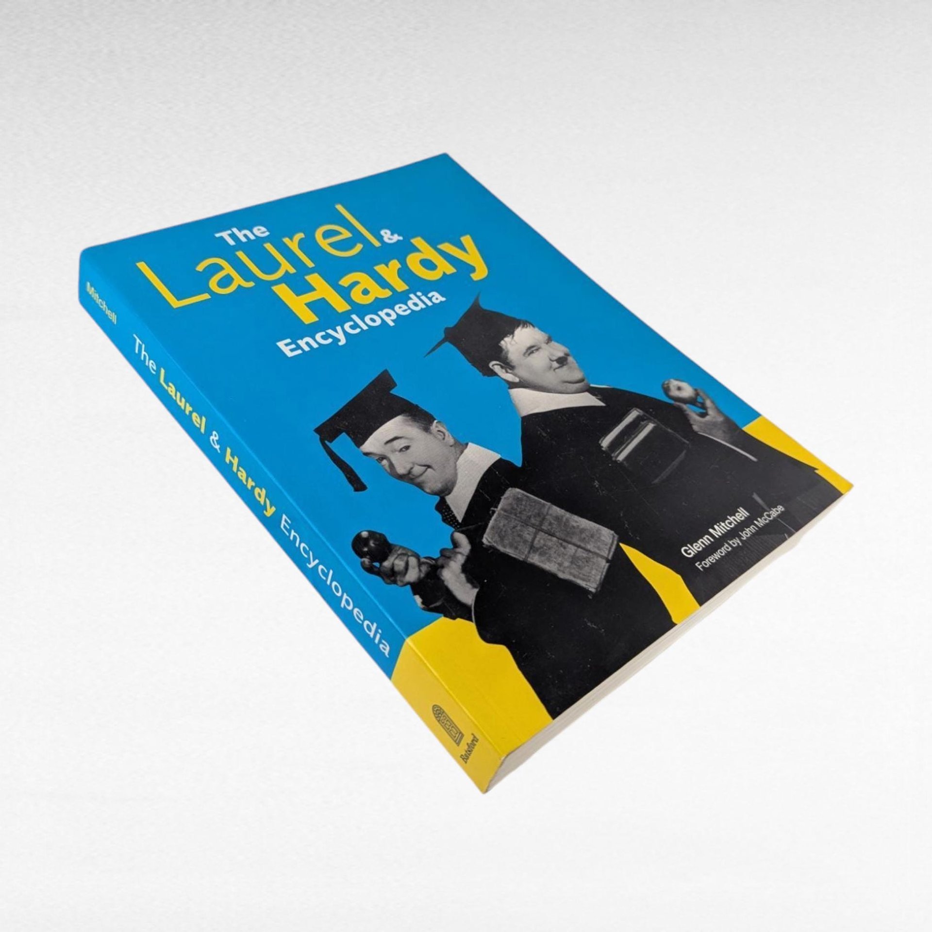 Vintage Laurel and Hardy Encyclopedia, Glenn Mitchell, Softcover Book, Comedy History, Film Memorabilia, Classic Cinema, Collector's Book