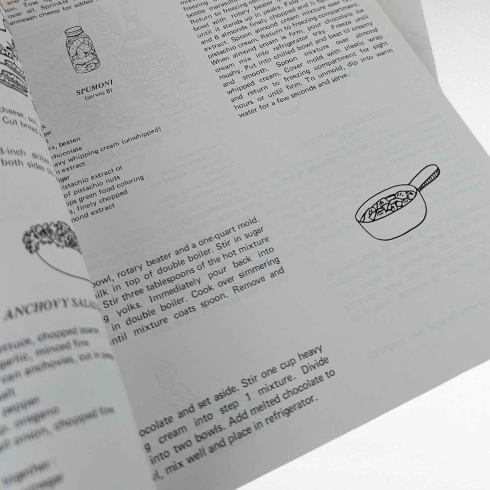 1974 Mama D's Italian Cooking with a Pinch, Signed Cookbook by Giovanna D'Agostino, Softcover