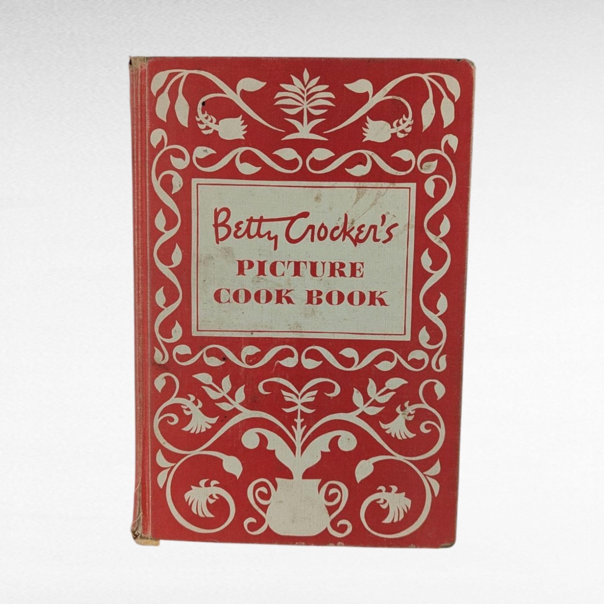 Vintage 1950 Betty Crocker's Picture Cook Book, First Edition, Classic Recipes, Illustrated Cooking Guide, Beginner Cook Gift