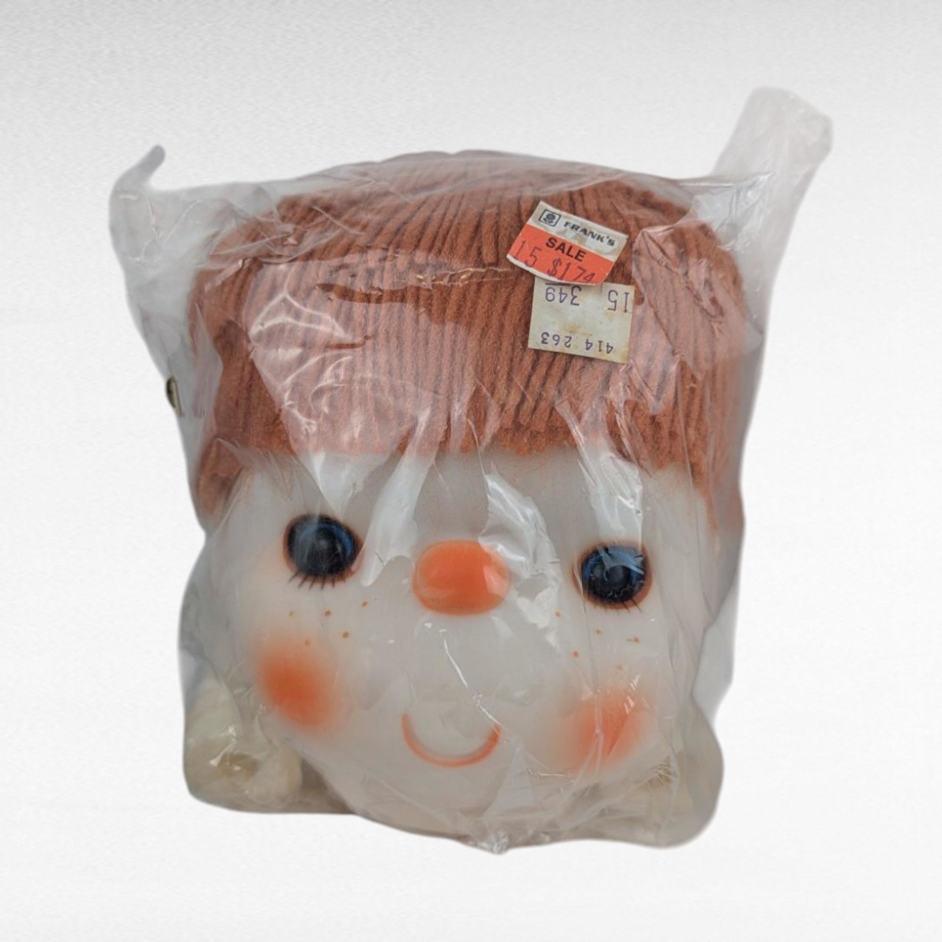 Vintage J.Shin Plastic Doll Heads and Hands Set, Unopened Craft Supplies, Retro Toy Making, Collectible Dolls