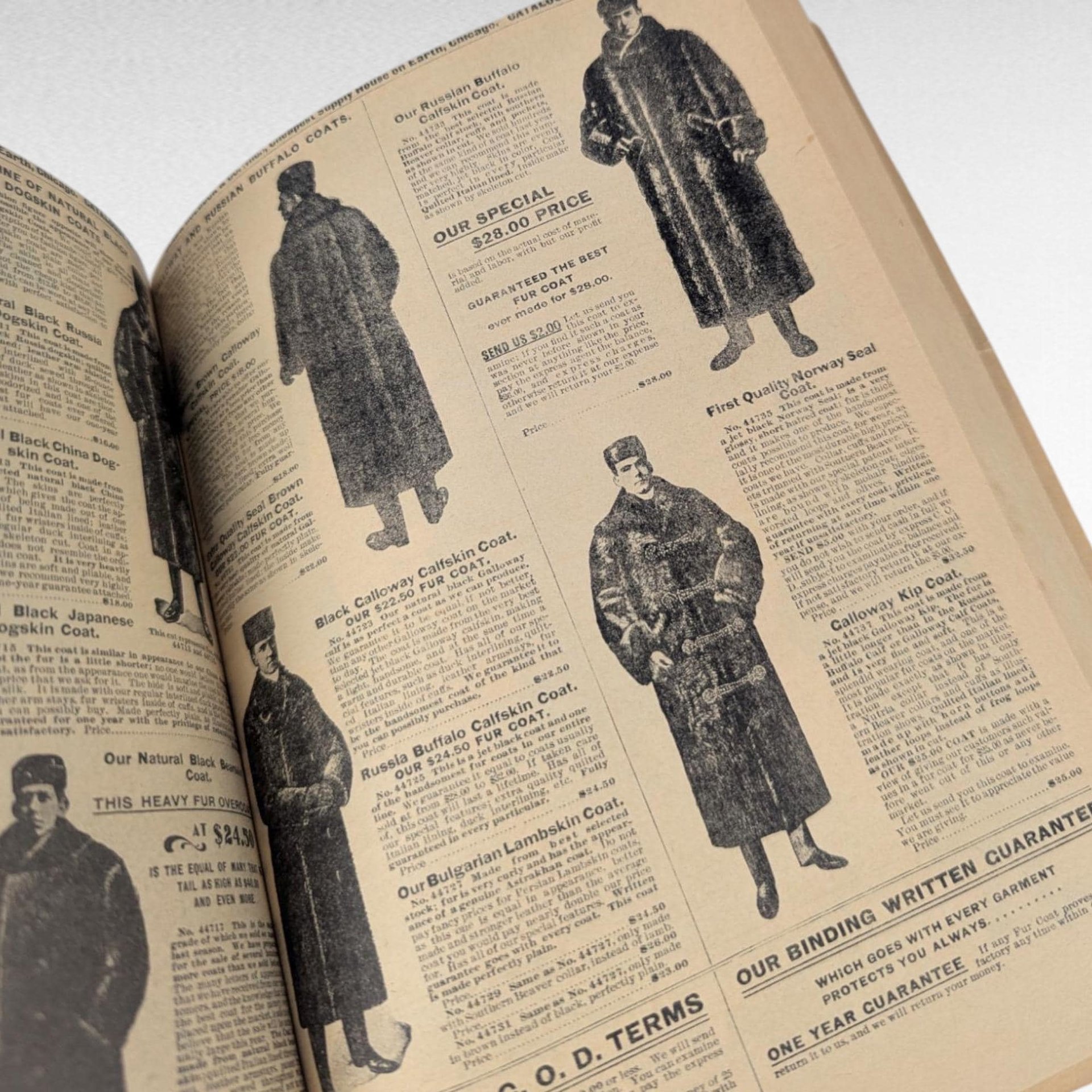 Vintage 1970 Sears Roebuck Fall 1900 Catalog Reproduction Book Americana History Gift for Collectors, Nostalgic Decor