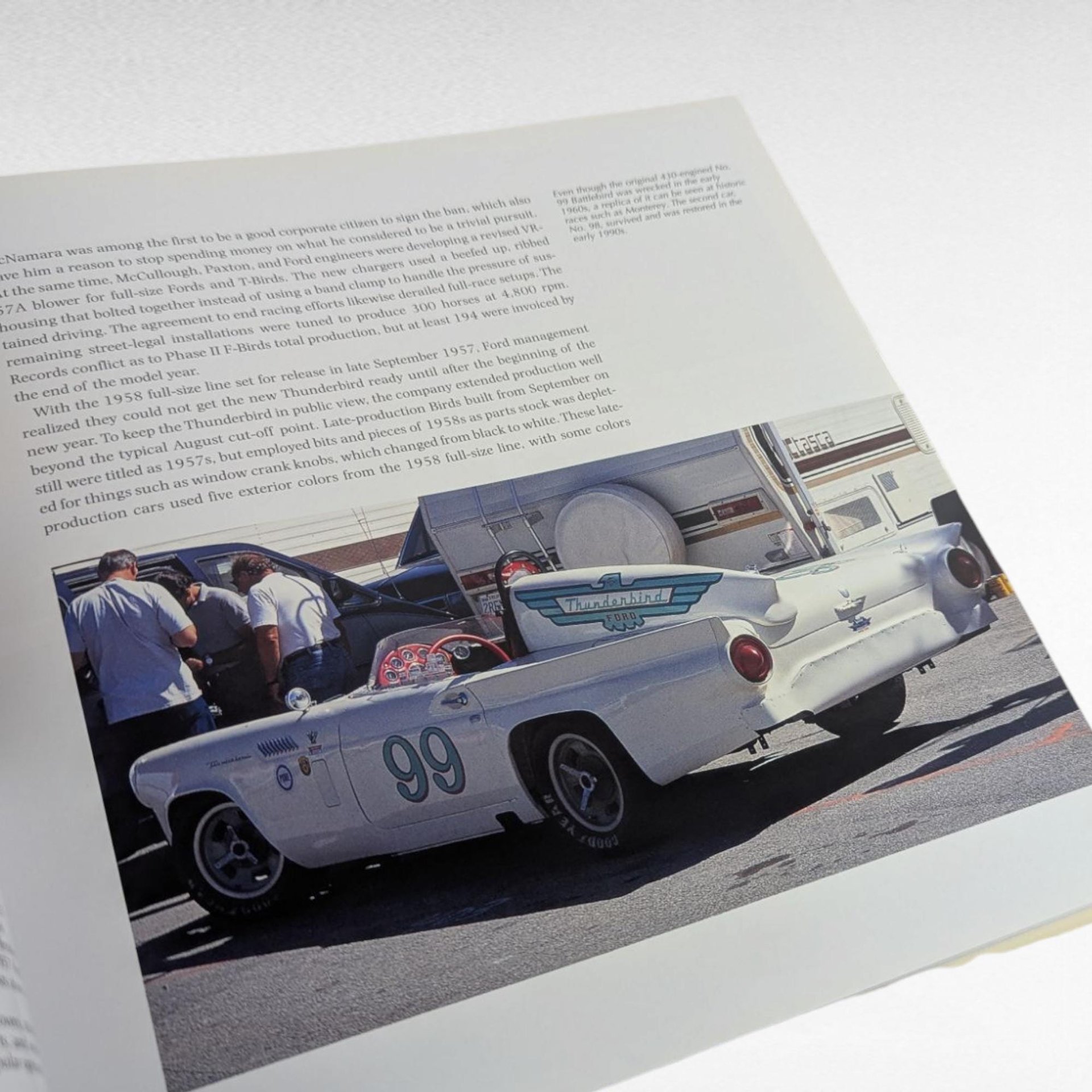2004 Thunderbird The First 50 Years Book, Alan H. Tast, David Newhardt, Hardcover Car Book, Classic Car History, Automobile Enthusiast Gift