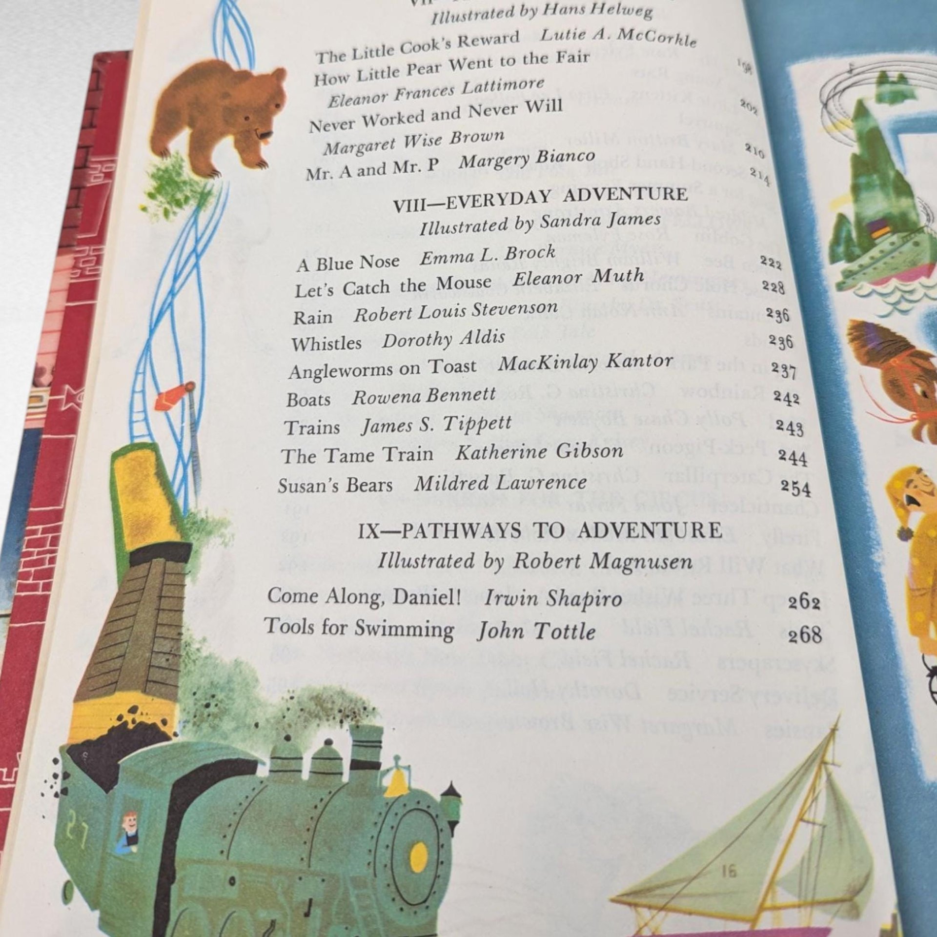 Vintage 1960 Treat Shop Book, Eleanor M. Johnson, Children's Literature, Illustrated Hardcover