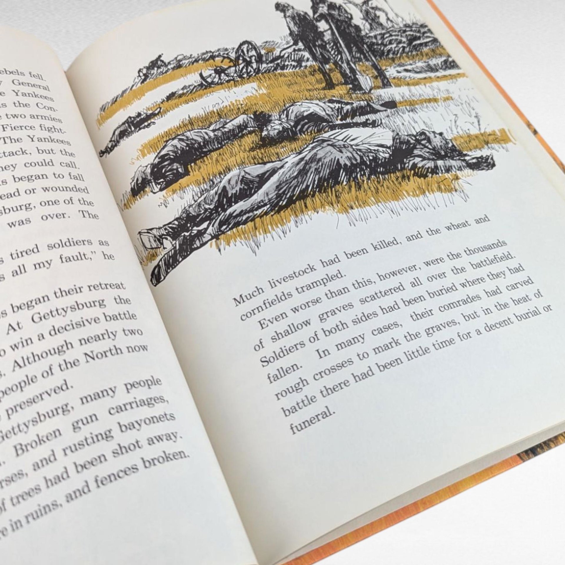 1966 "The Story of the Gettysburg Address" by Kenneth Richards, Civil War History, Lincoln Speech, Cornerstones of Freedom