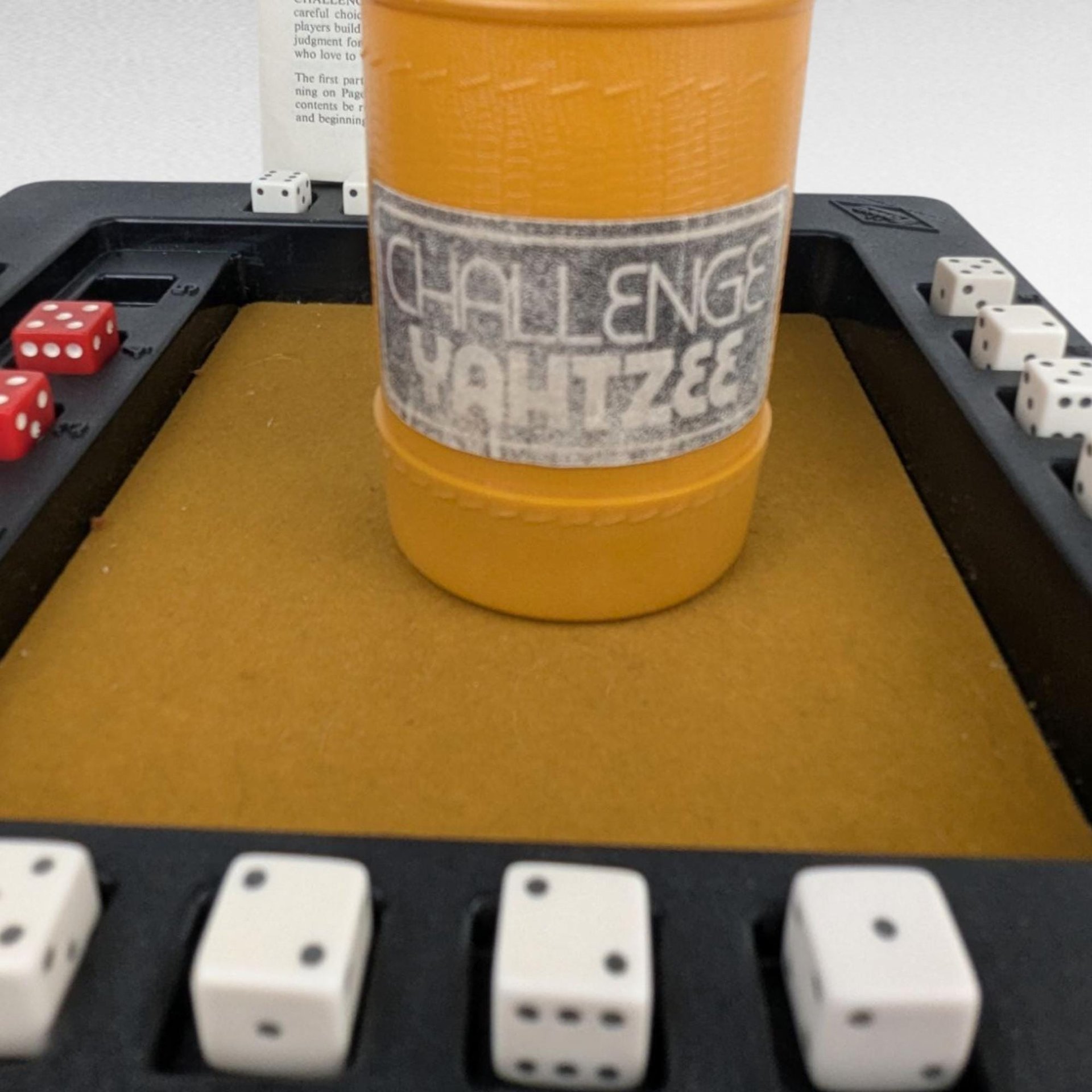 1974 Challenge Yahtzee Game, Complete Milton Bradley, Vintage Dice Game, Family Fun, Collectible Board Game