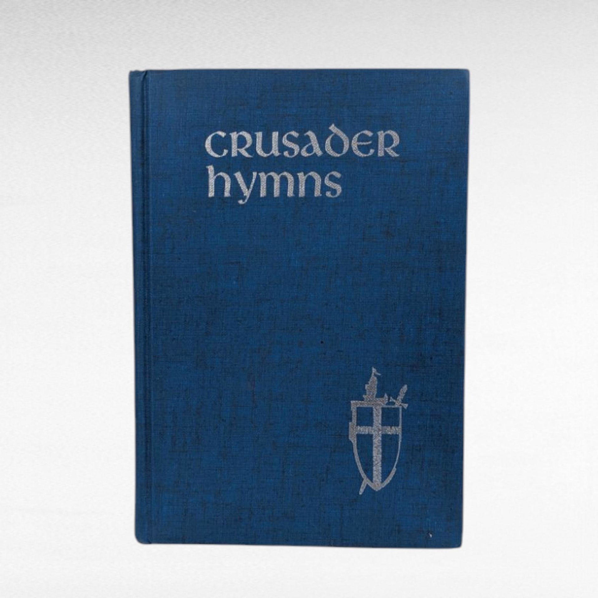 1966 Crusader Hymns Hardcover Book, Vintage Religious Hymnal, Christian Music Collection, Gift for Church Musician, Hymn Book