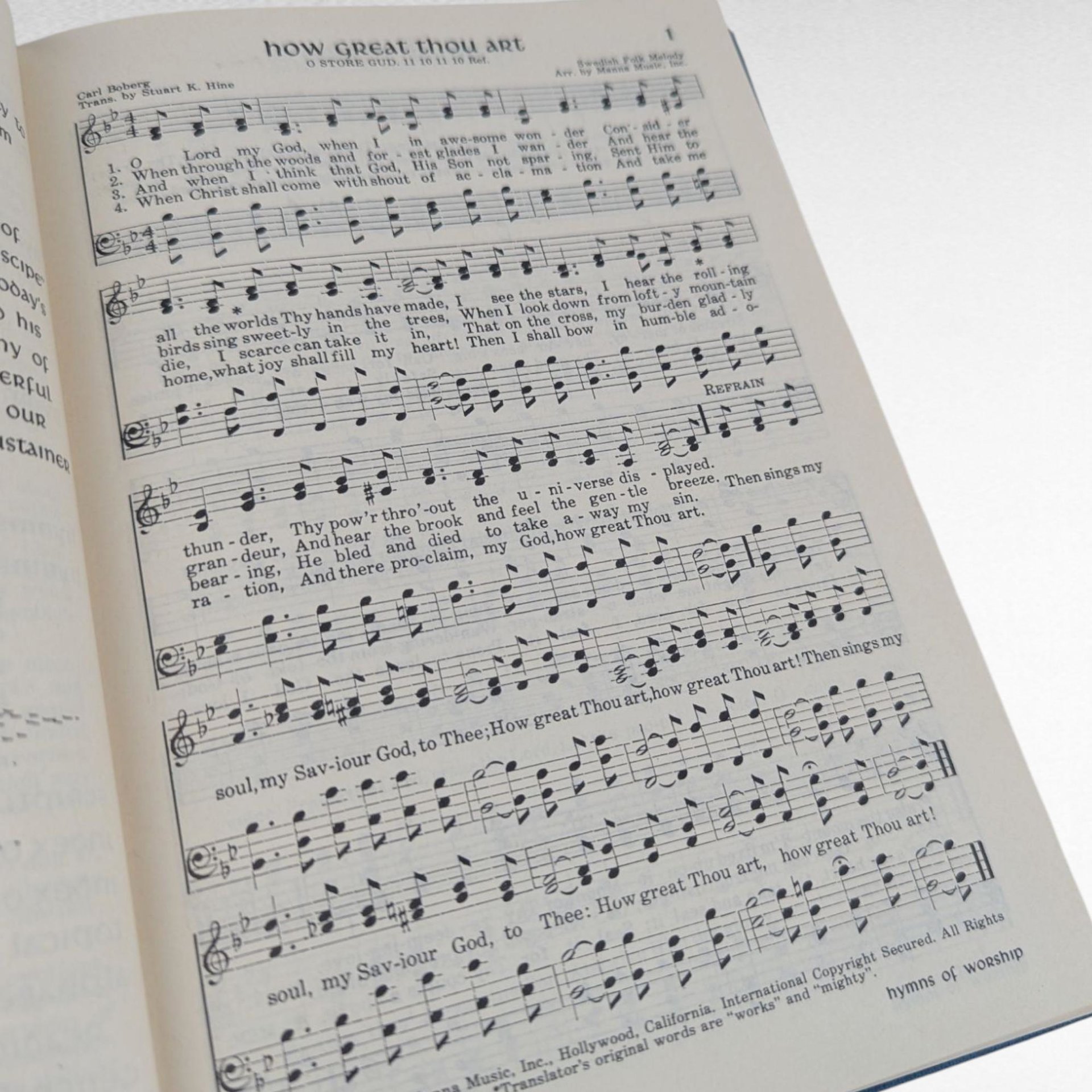 1966 Crusader Hymns Hardcover Book, Vintage Religious Hymnal, Christian Music Collection, Gift for Church Musician, Hymn Book