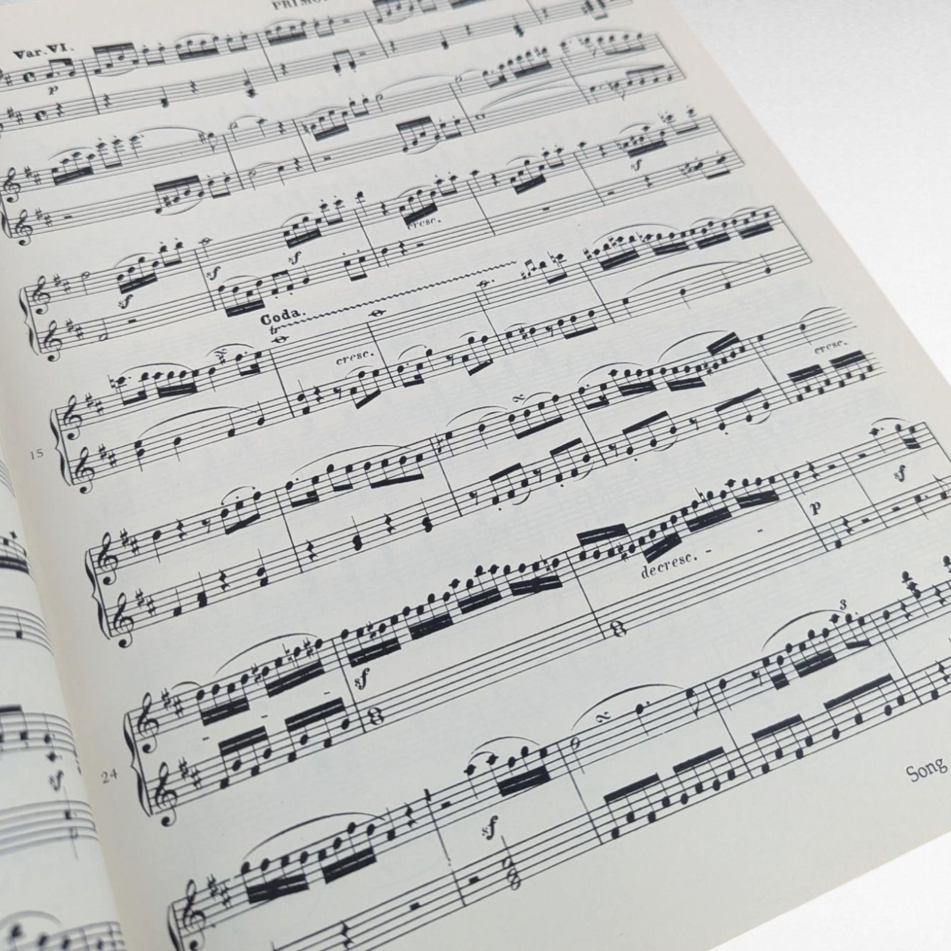 1979 Four-Hand Piano Music Book, 19th Century Composers, Vintage Sheet Music Collection, Gift for Pianist