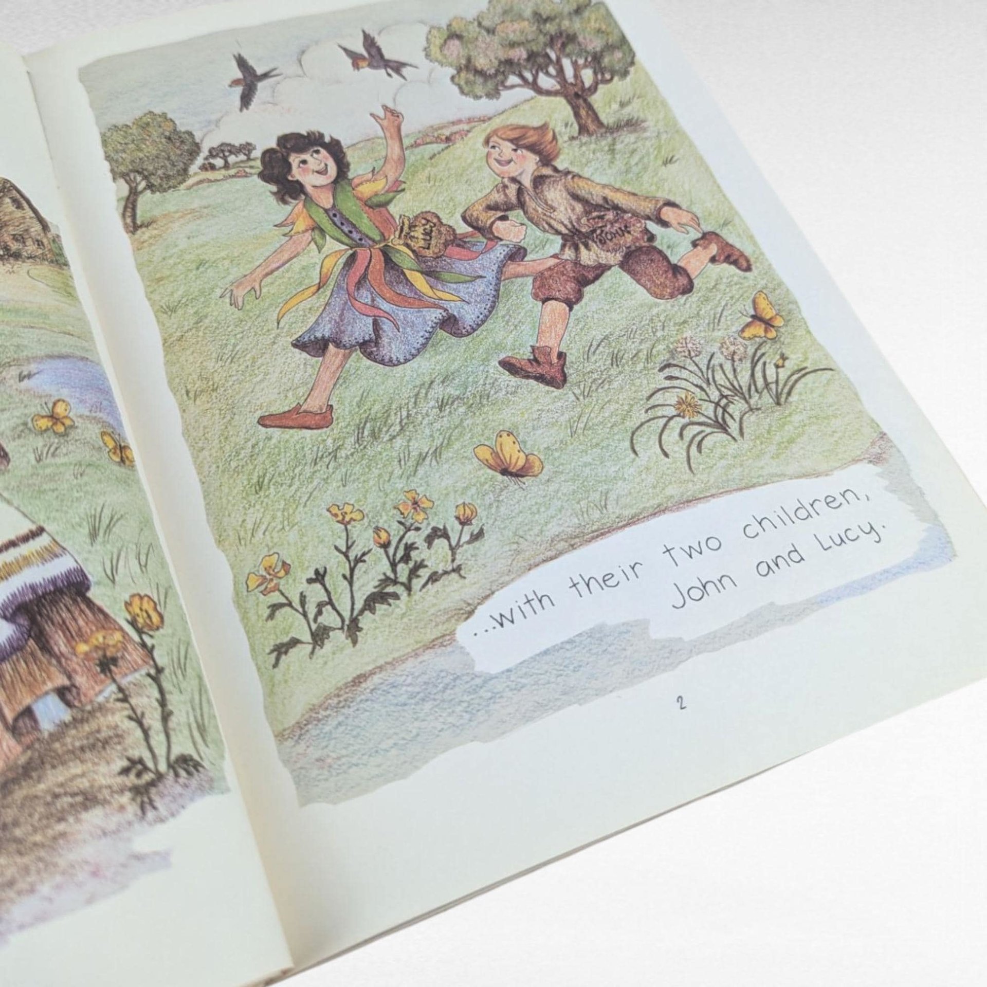Vintage 1978 Warm Fuzzy Tale Book, Claude Steiner, Fairytale, Softcover, JoAnn Dick Illustration, Children's Story Gift