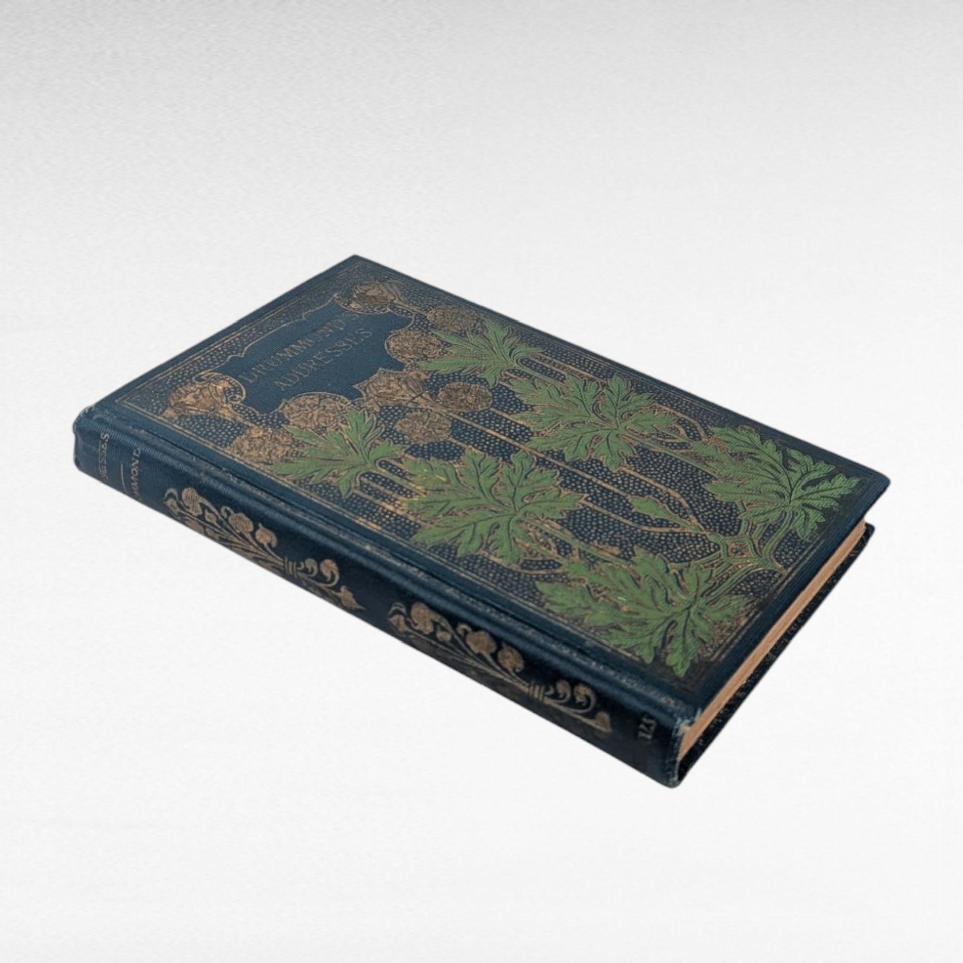Antique Drummond's Addresses Book, Ornate Cover, Inspirational Reading, Vintage Religious Text, Gift for Theology Enthusiast