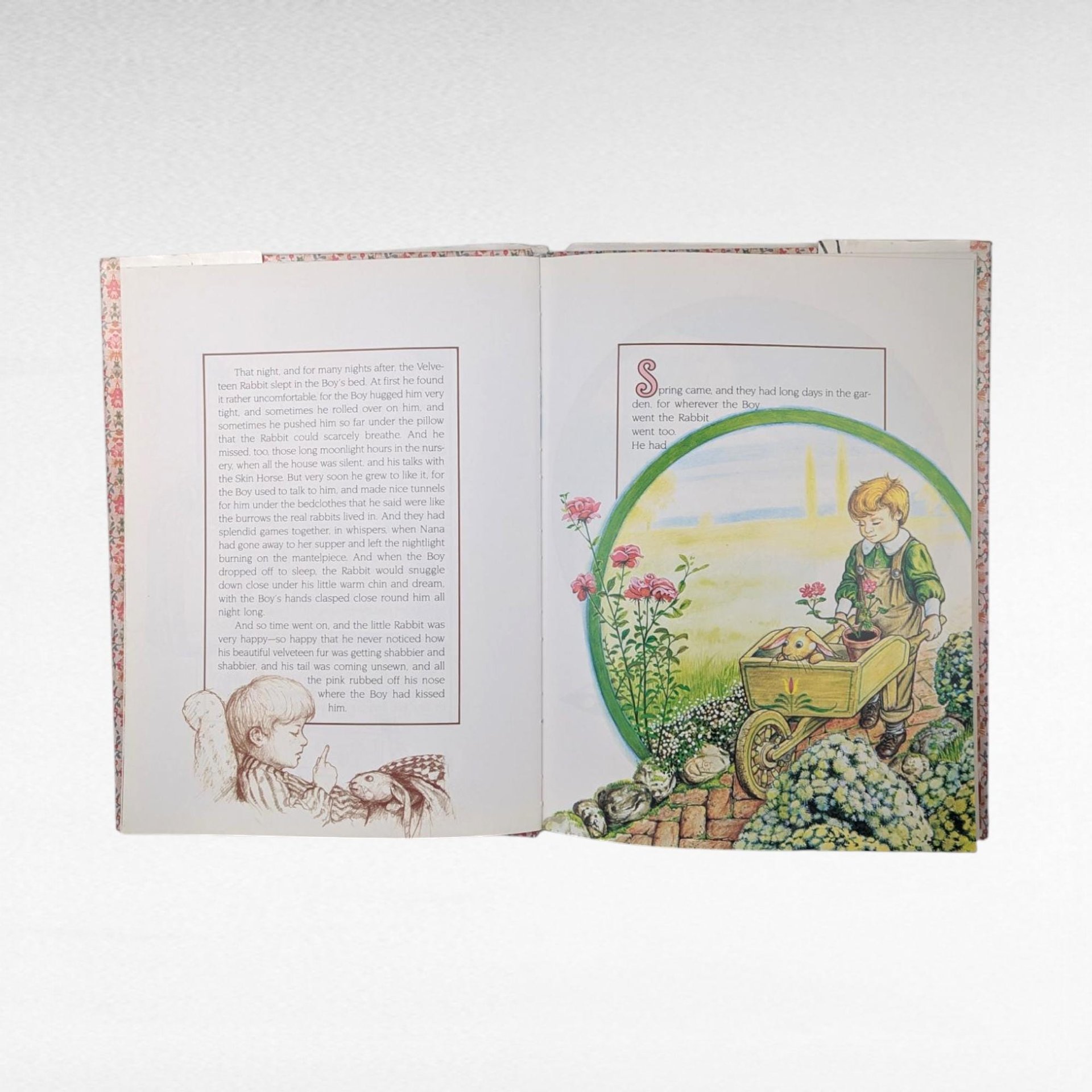 1984 Velveteen Rabbit Hardcover, Margery Williams Book, Michael Green Illustrations, Vintage Children's Book, Classic Story
