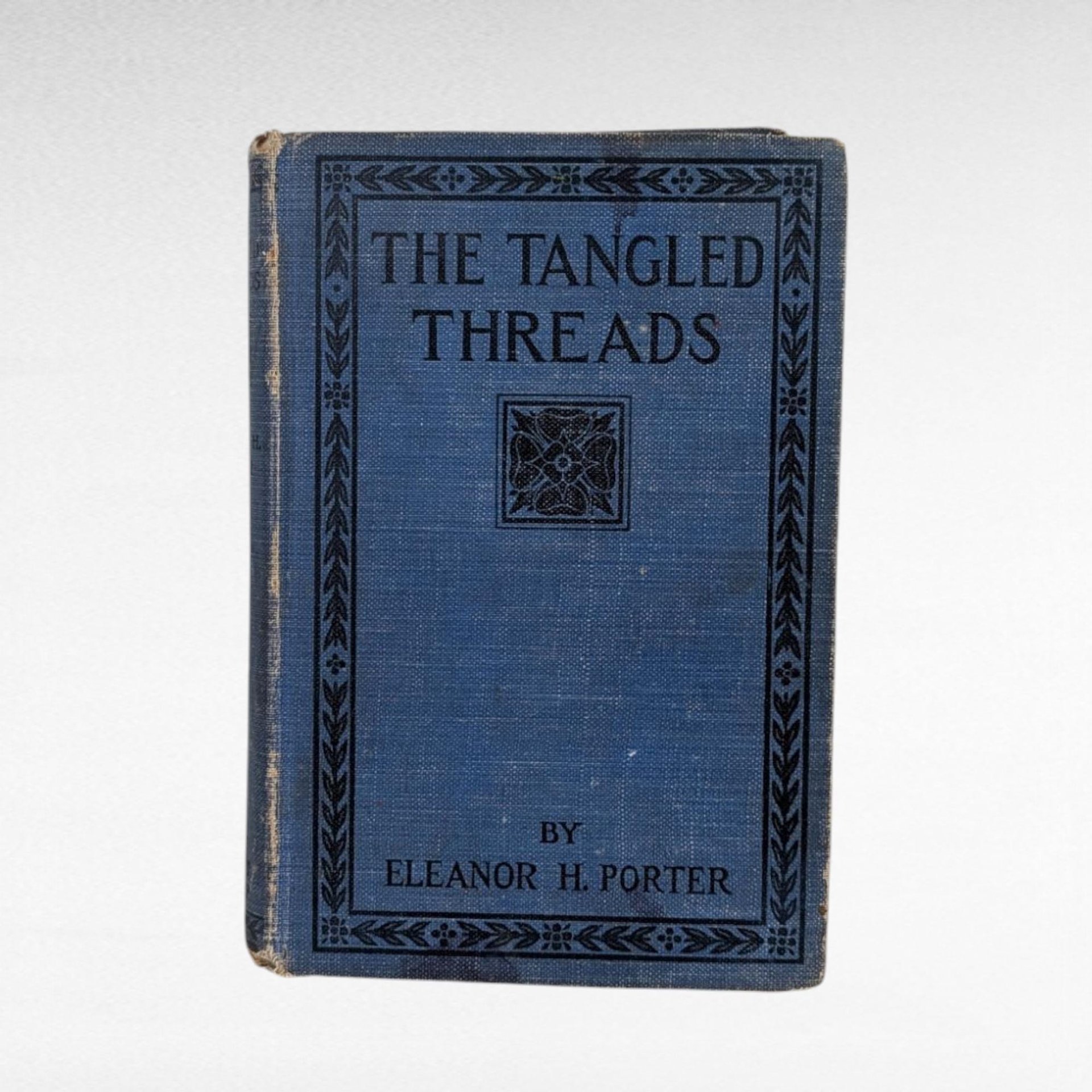 1919 Tangled Threads Eleanor Porter, Antique Illustrated Book, Helen Mason Grose, Collectible Literature, Vintage Novel