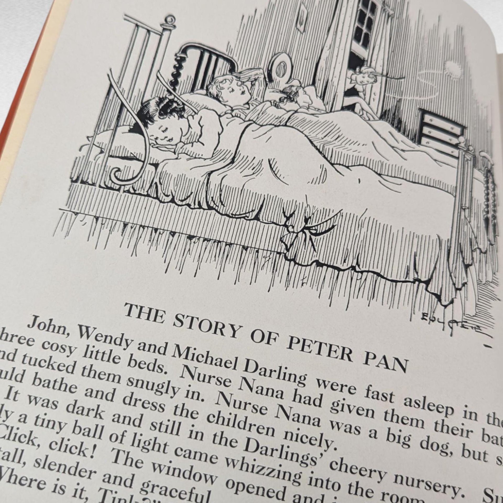 1938 Eight Fairy Tales Watty Piper, Antique Children's Book, Kate Cox Goddard, Illustrated Stories, Collectible Fairytales