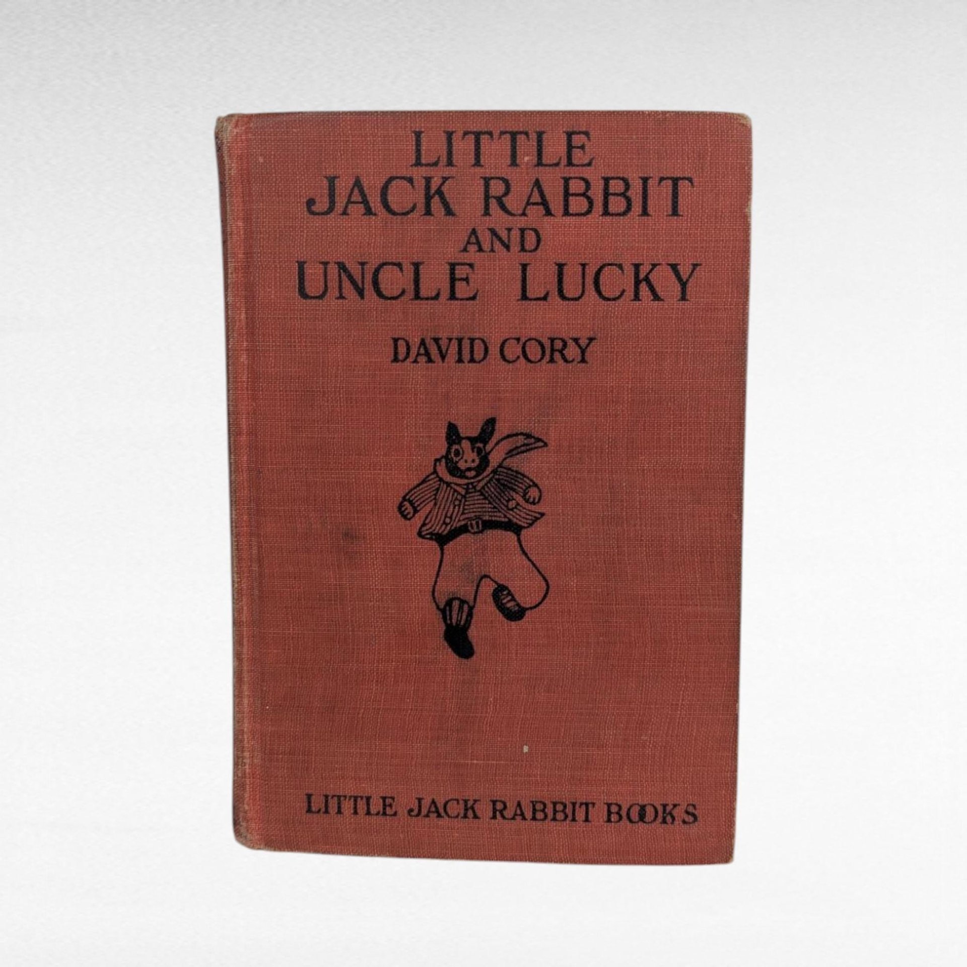 1926 Little Jack Rabbit and Uncle Lucky, Vintage Children's Book, Illustrated, David Cory, Gift for Collector