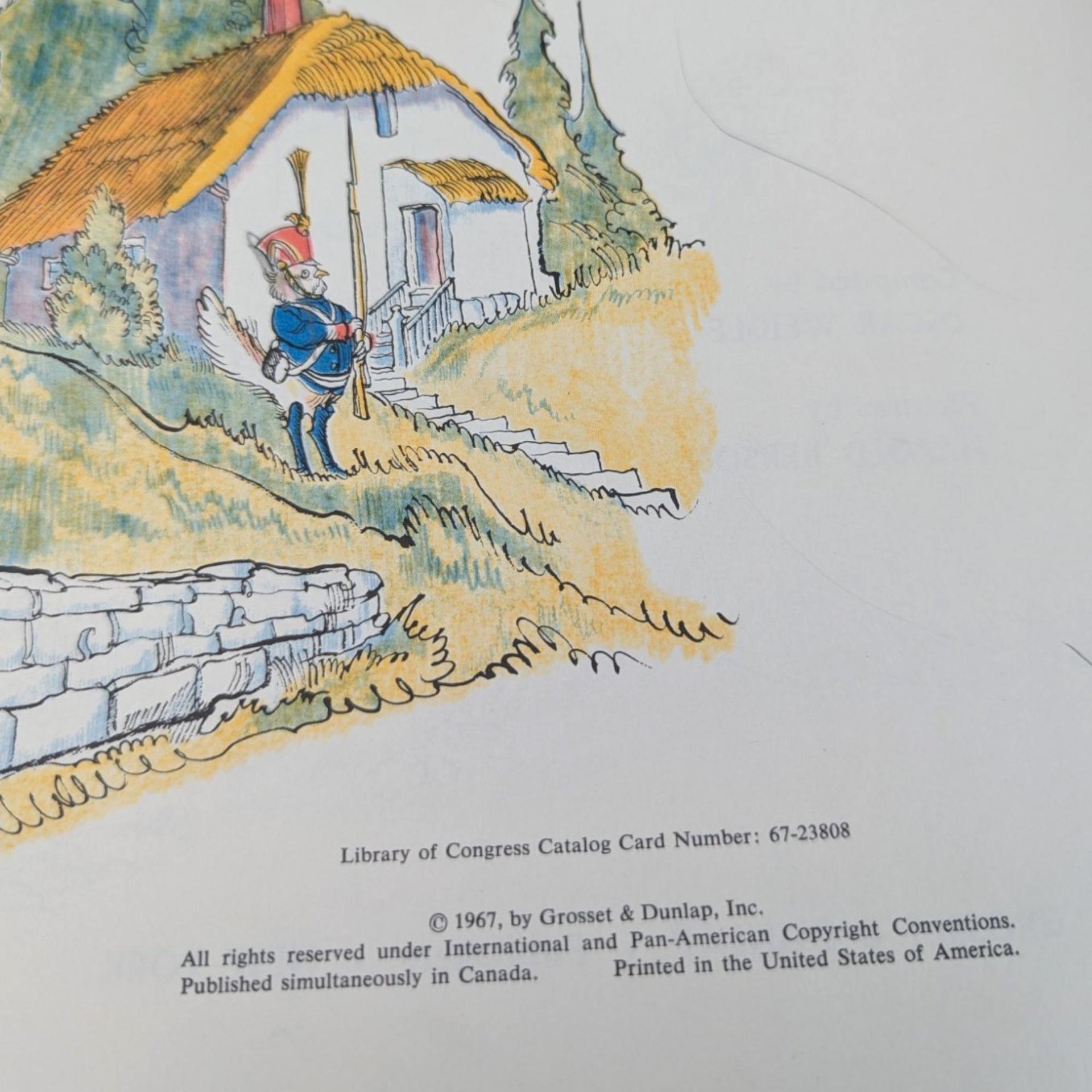 Vintage 1967 Mother Goose Treasury, Harold Berson Illustrations, Classic Nursery Rhymes, Gift for Children