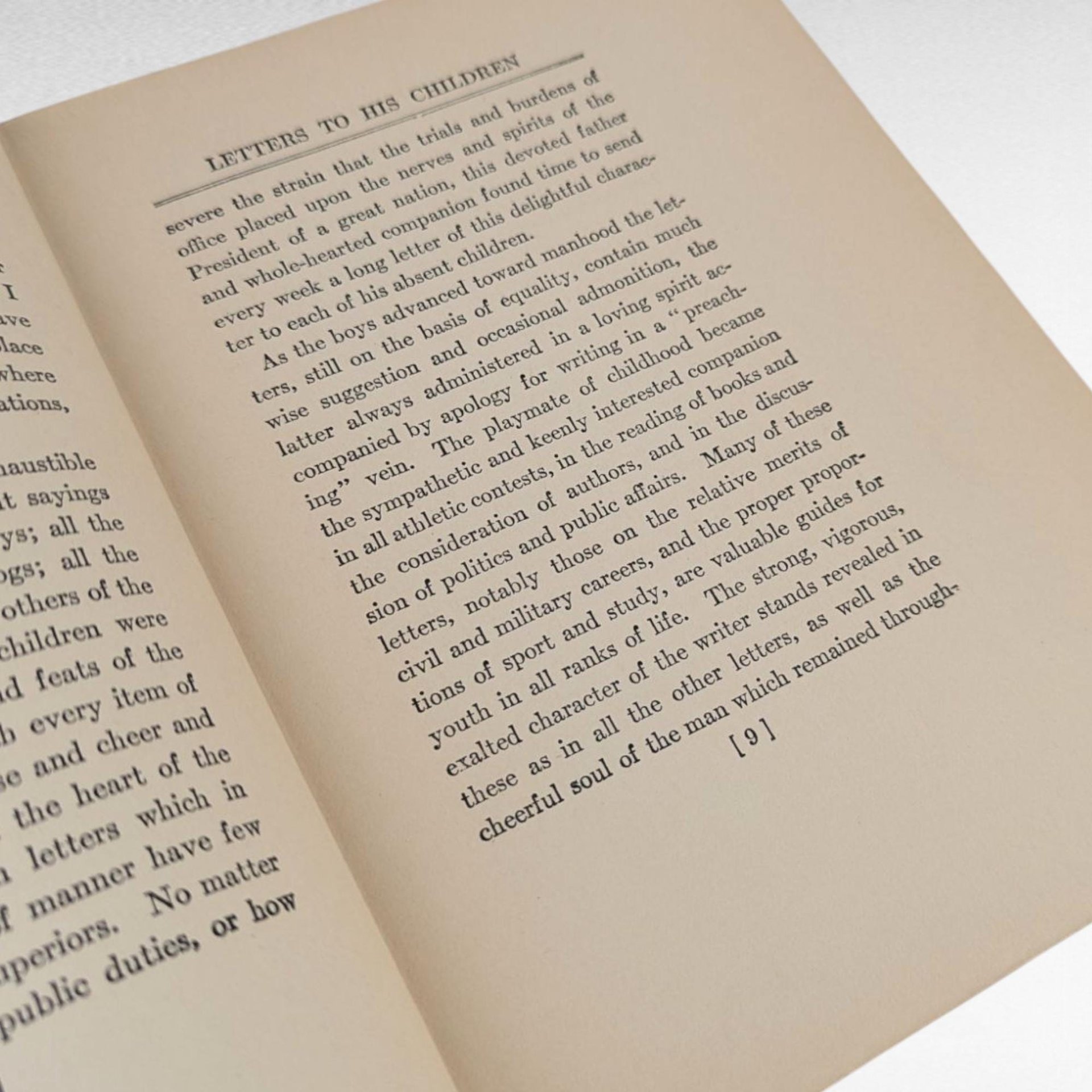 1919 Theodore Roosevelt Letters Book, Edited by Bishop, Hardcover, Historical Correspondence, Gift for History Buff, Antique Book Decor