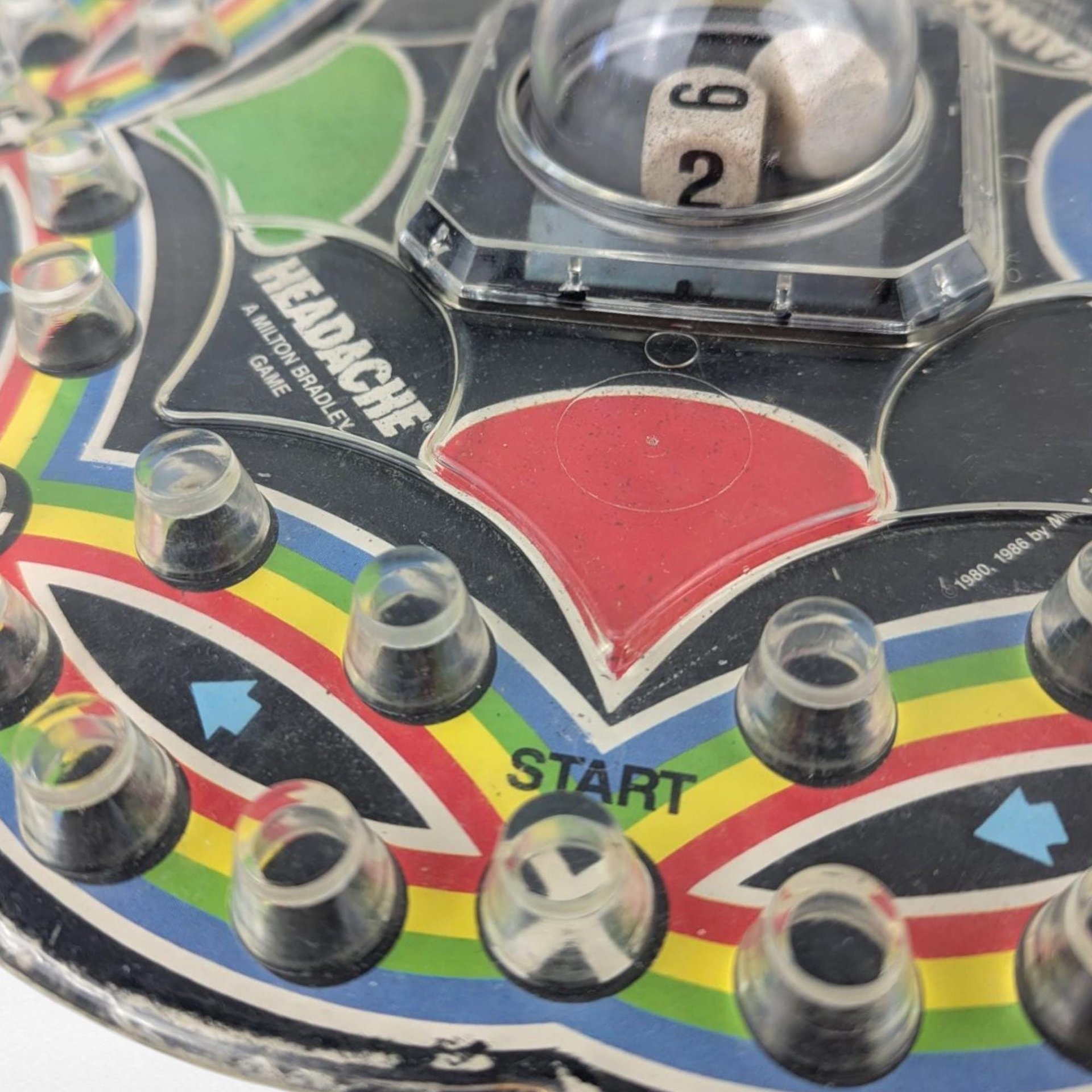 1986 Pop O Matic Headache Game, Milton Bradley, Complete, Family Fun, Vintage Board Game, Gift for Kids