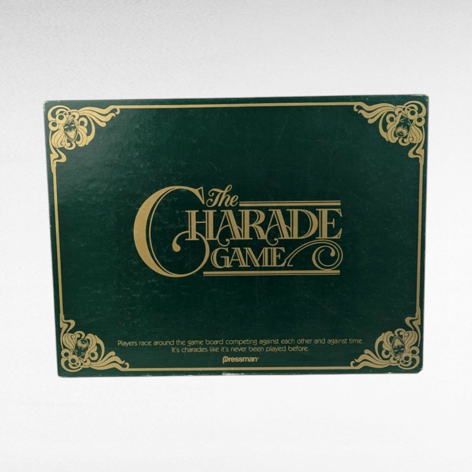 1985 The Charade Game, Pressman, Complete, Vintage Party Game, Gift for Family Fun
