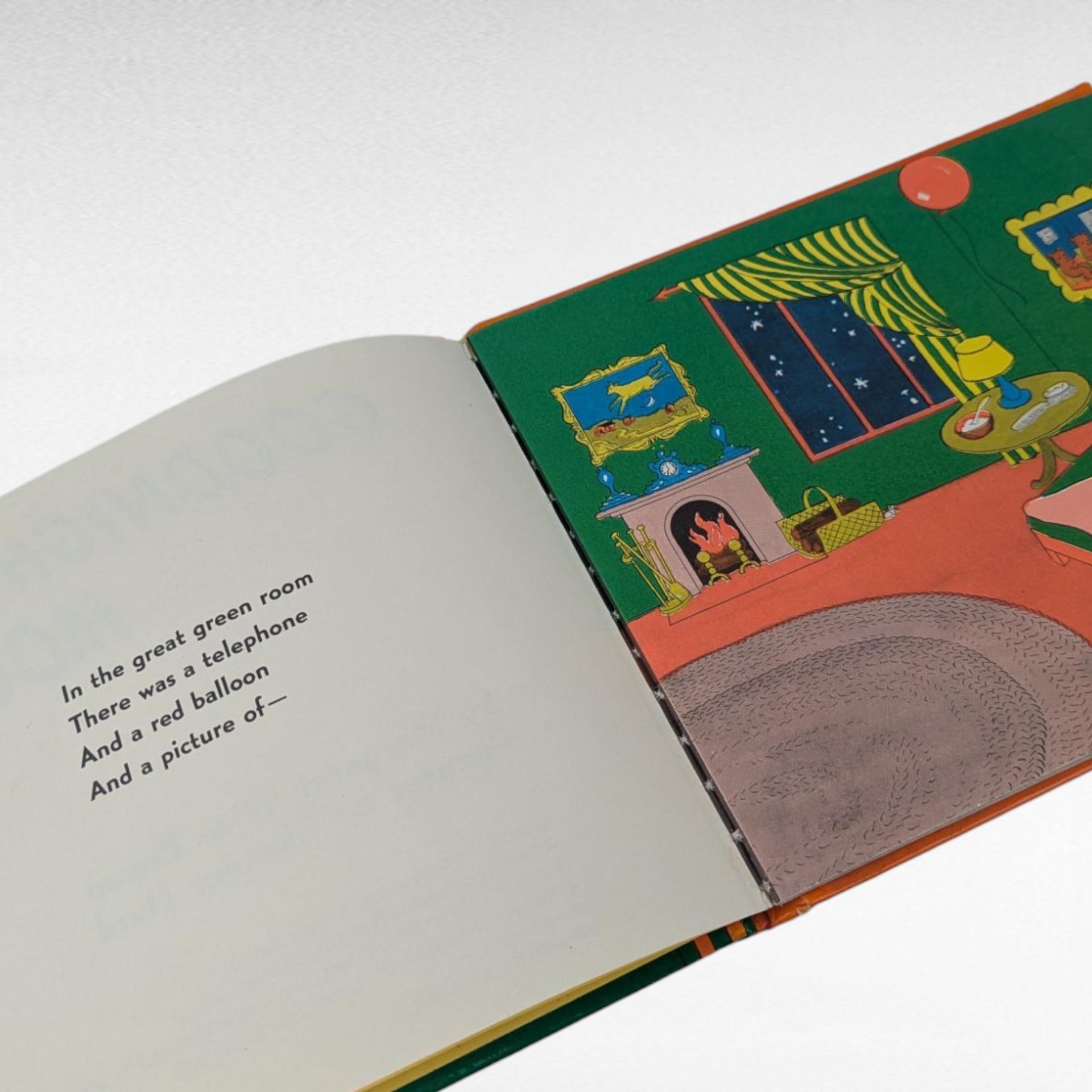 1975 Goodnight Moon Hardcover, Margaret Wise Brown, Clement Hurd Pictures, Vintage Children's Book