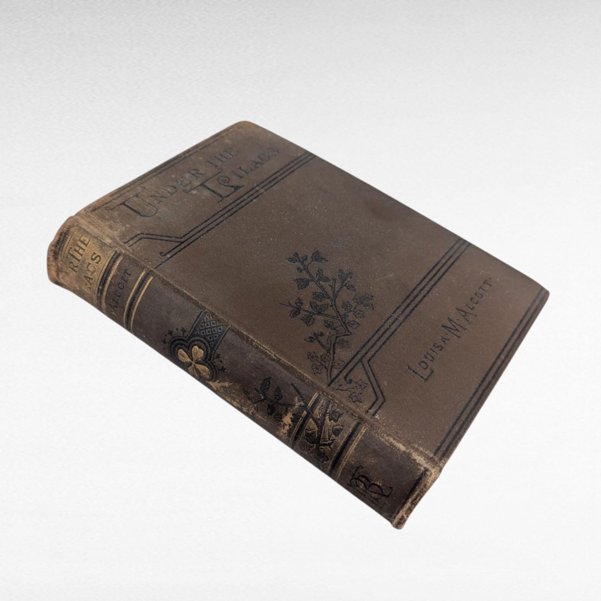 Antique 1878 Under the Lilacs Book by Louisa May Alcott, Vintage Children's Literature, Collectible Classic Novel