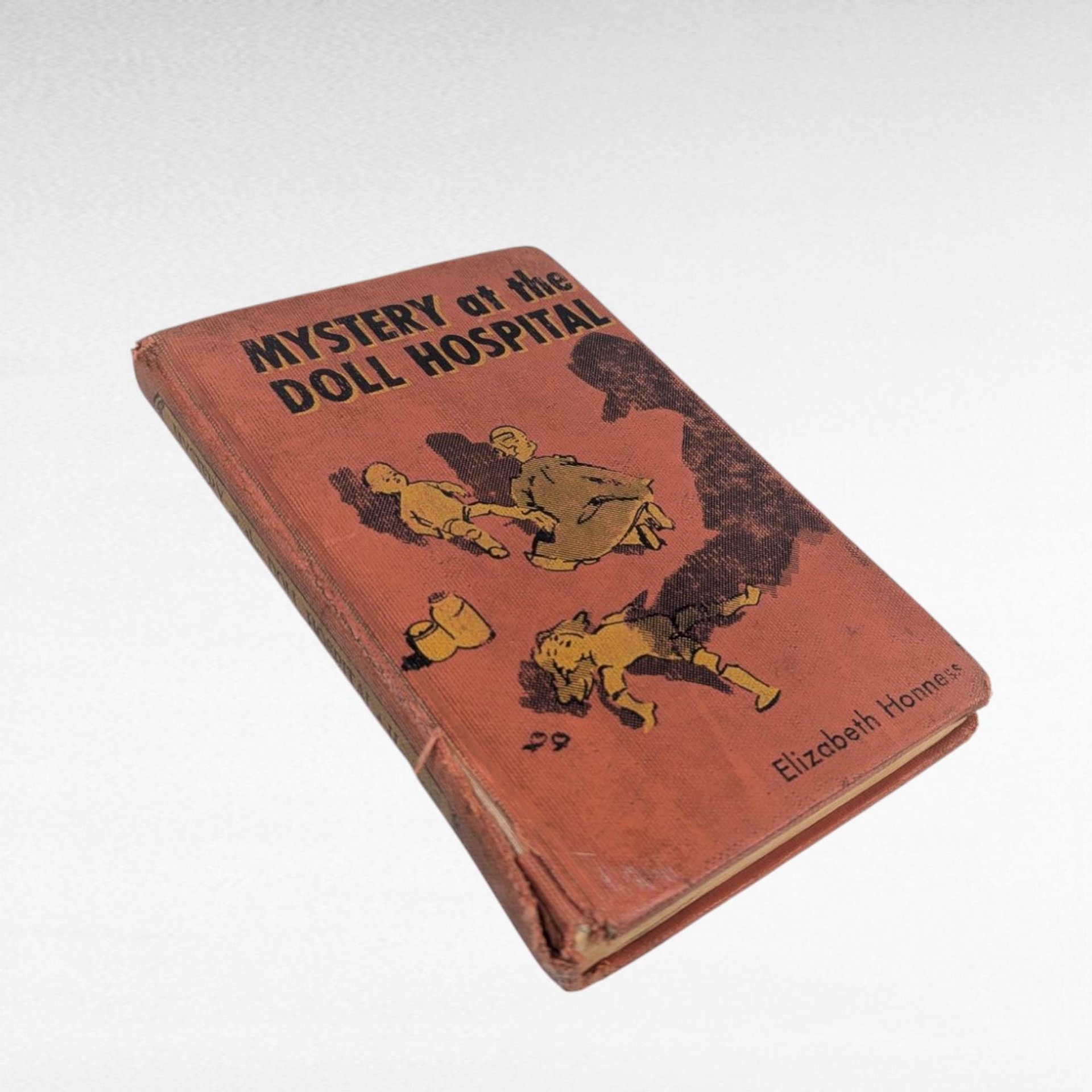 Vintage 1955 Mystery at the Doll Hospital First Edition, Elizabeth Honness, Collectible Children's Mystery