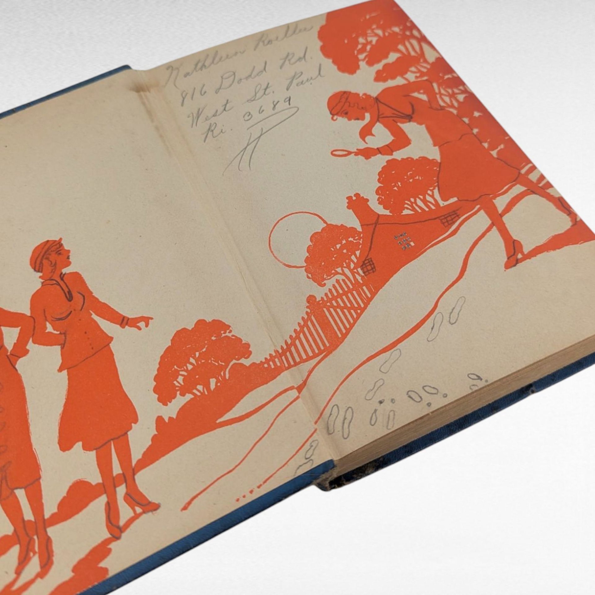 1939 The Clue of the Tapping Heels, Carolyn Keene, Vintage Nancy Drew Mystery, Collectible Book