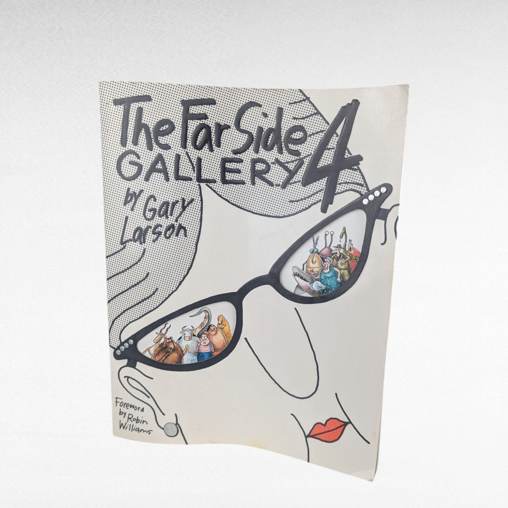 Vintage 1990s The Far Side Gallery 4 & Sally Forth Comic Book Set Gary Larson Greg Howard Funny Cartoon Humor Gift for Comic Collectors