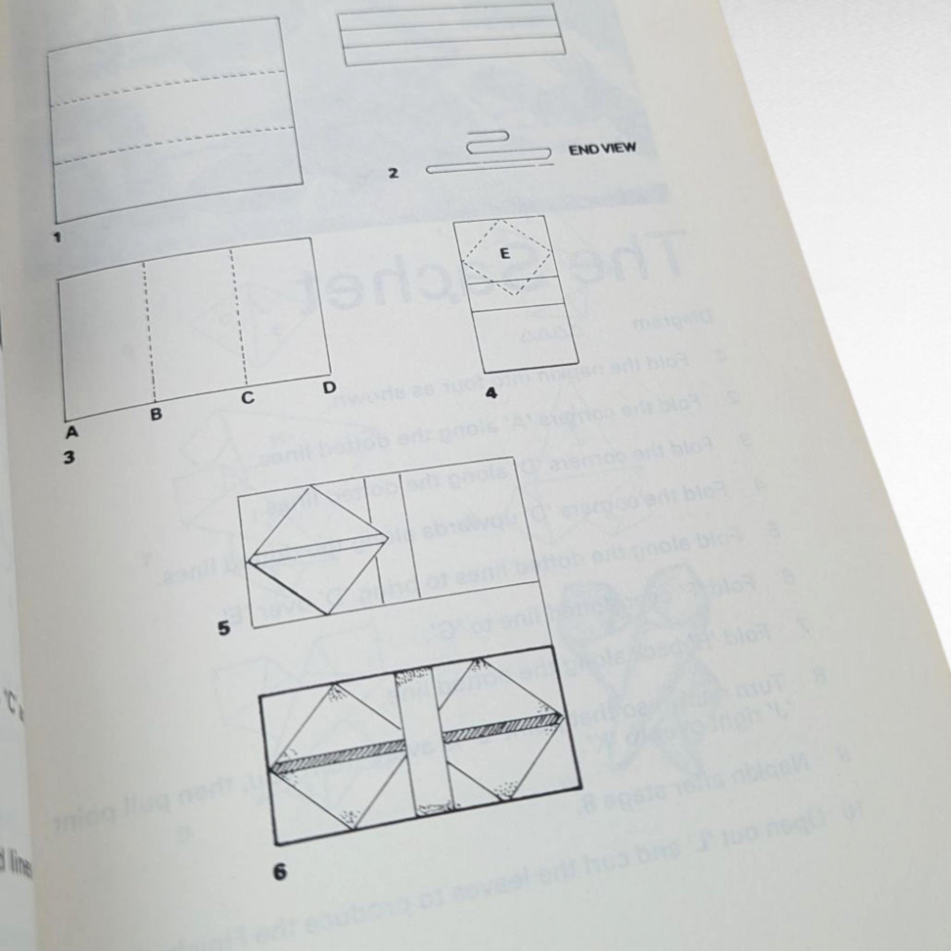 1980 Napkin Folding Guide, James Ginders Softcover, Table Setting Decor, Hostess Gift Idea, Vintage Craft Book