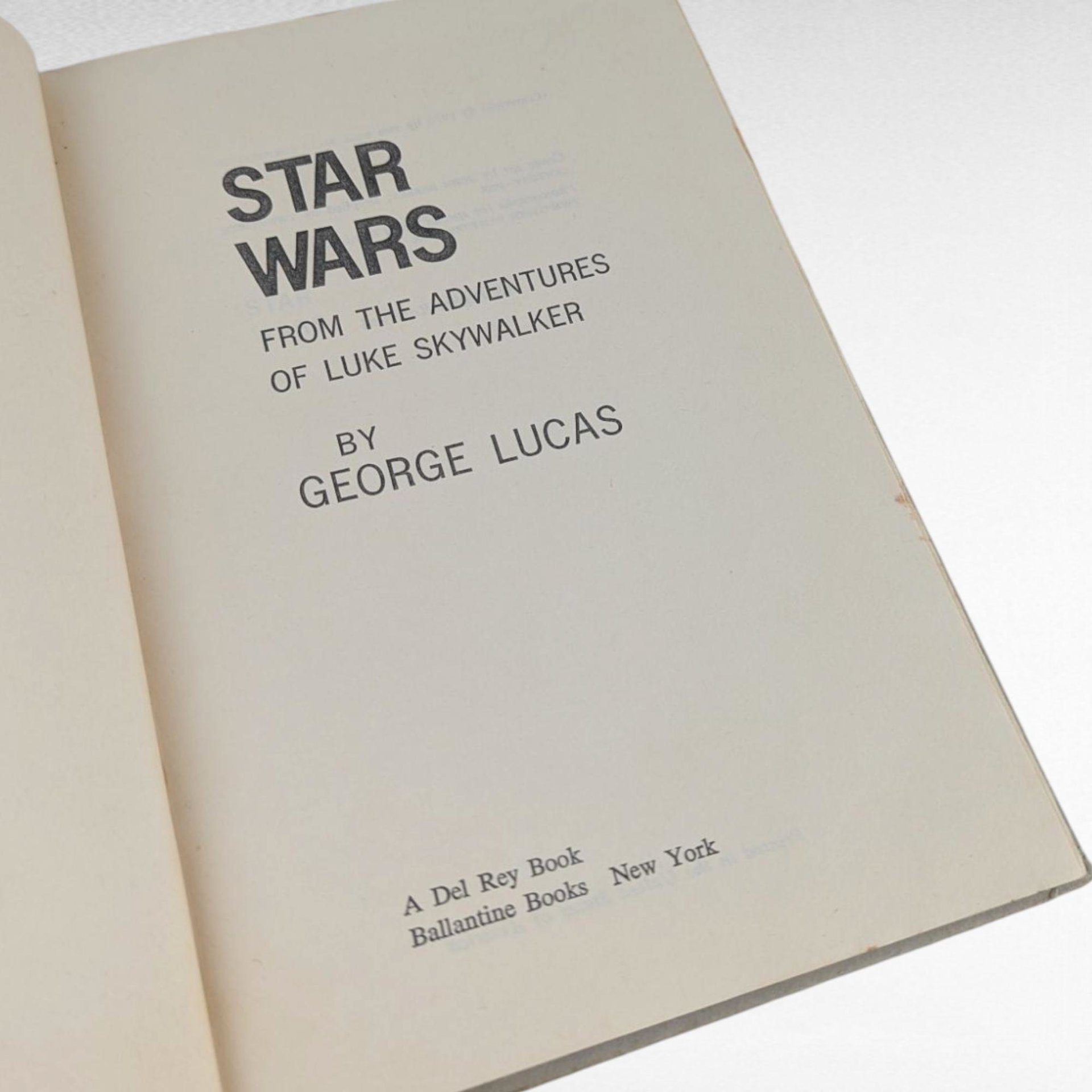 1976 Star Wars Hardcover, George Lucas, Vintage Sci-Fi Book, Luke Skywalker Novel, Collector Gift