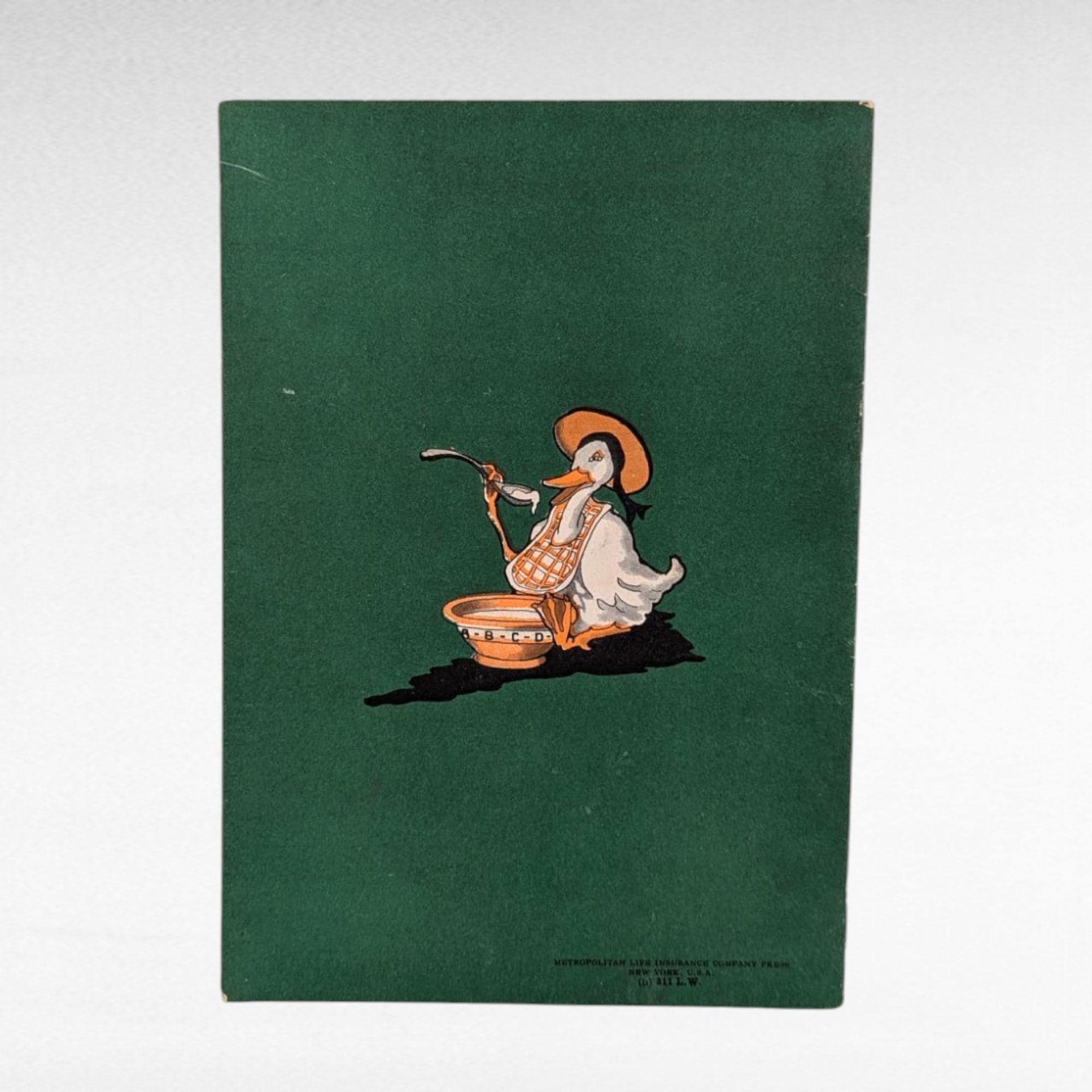 Vintage Metropolitan Mother Goose Book, Illustrated by Emma Clark, Nursery Rhymes, Collectible Children's Book