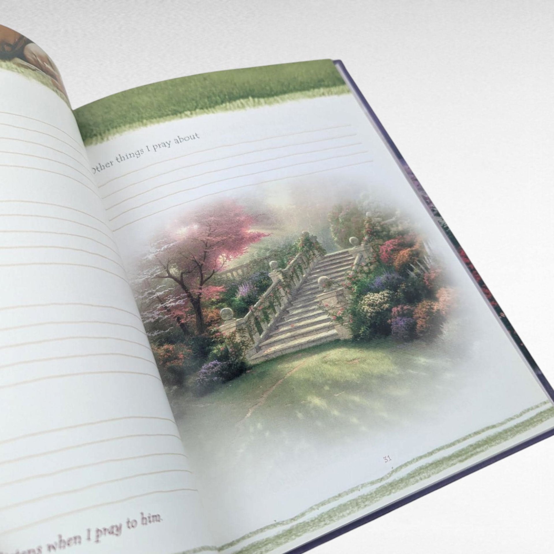 Unused Thomas Kinkade My Childhood Memories Keepsake Journal, 2003, Hardcover