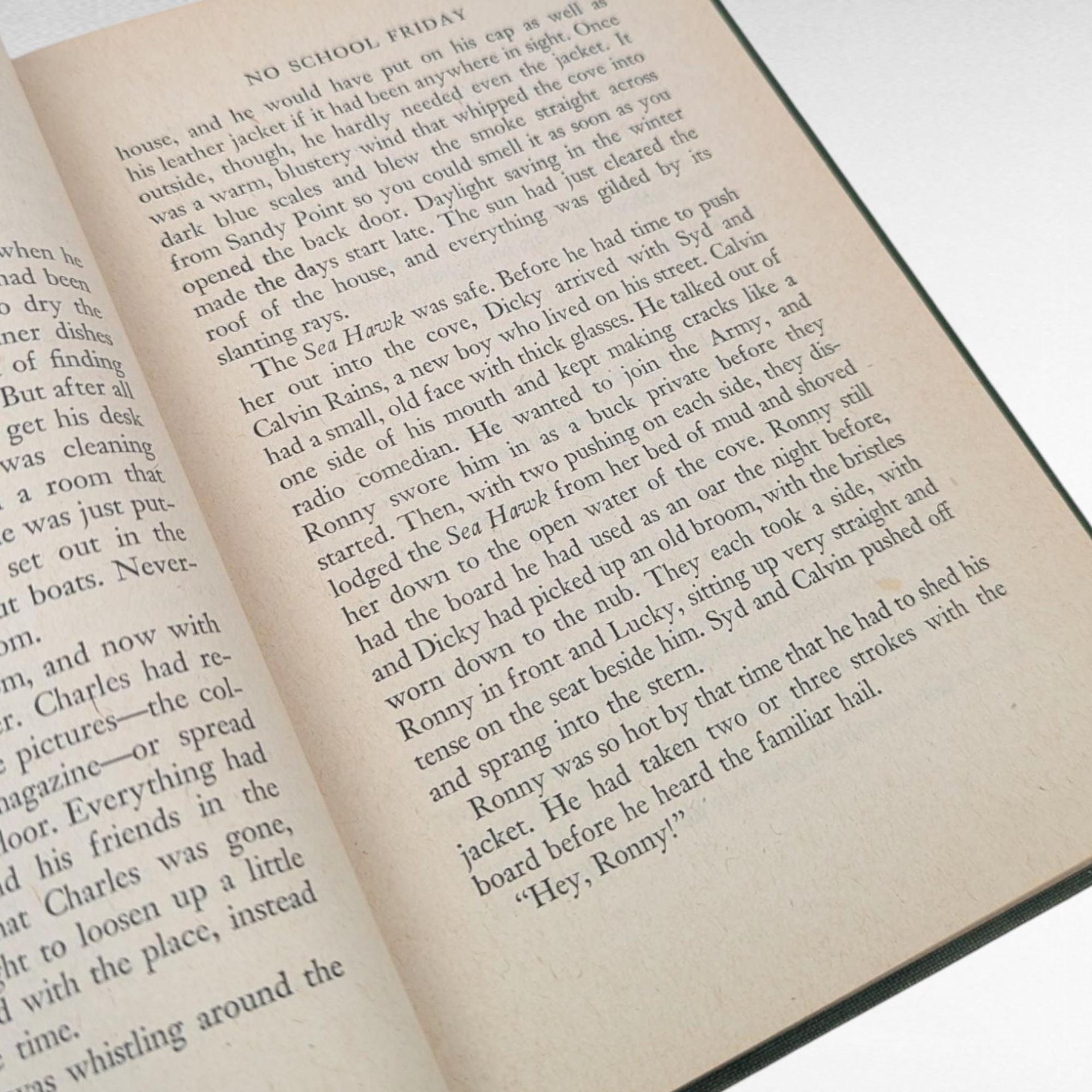 Vintage 1945 No School Friday, Fran Martin, Hardcover Children's Book, Mid-Century Youth Story, Collectible Novel