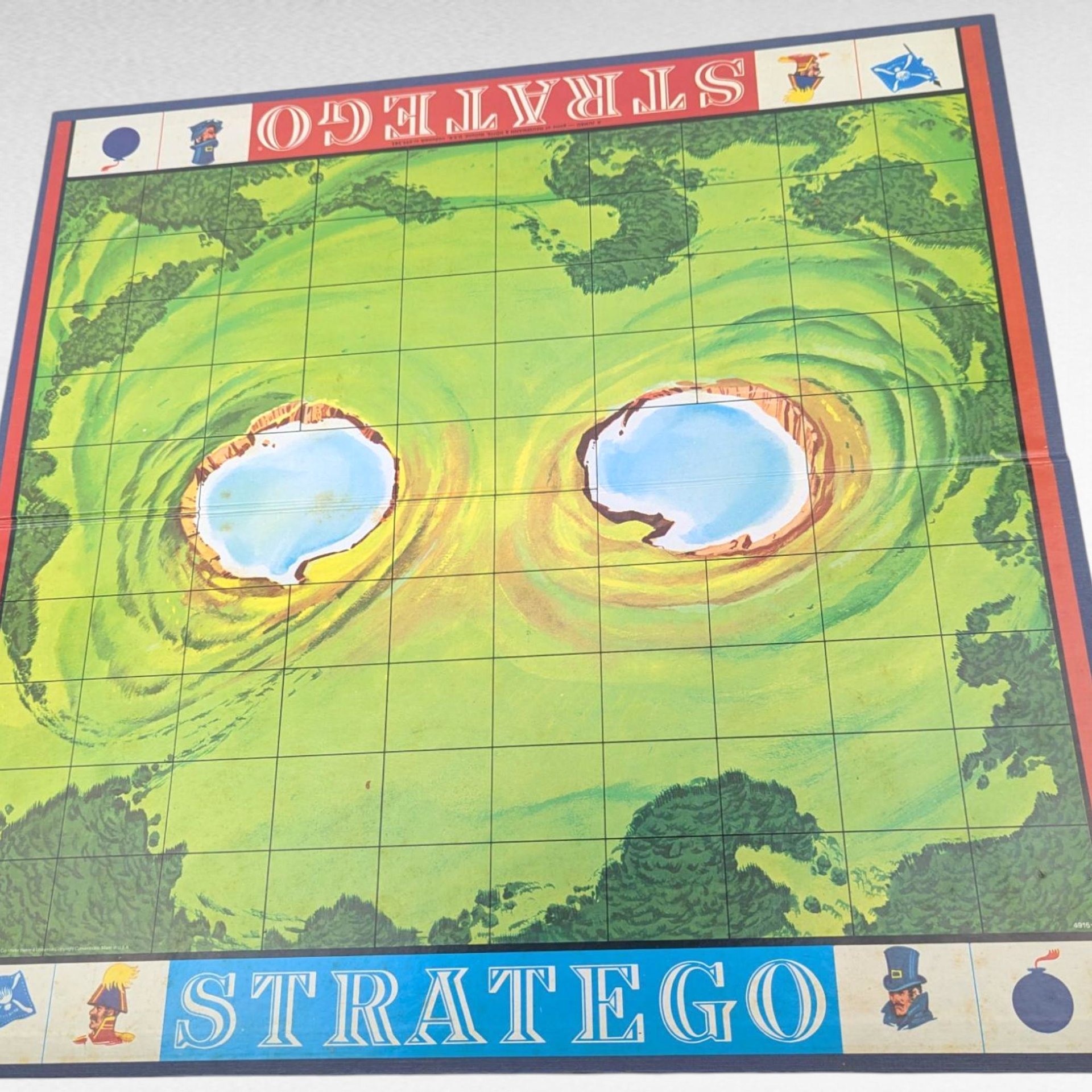 Vintage 1975 Stratego Board Game, Milton Bradley, Complete, Classic Strategy Game, Two-Player Battle Game