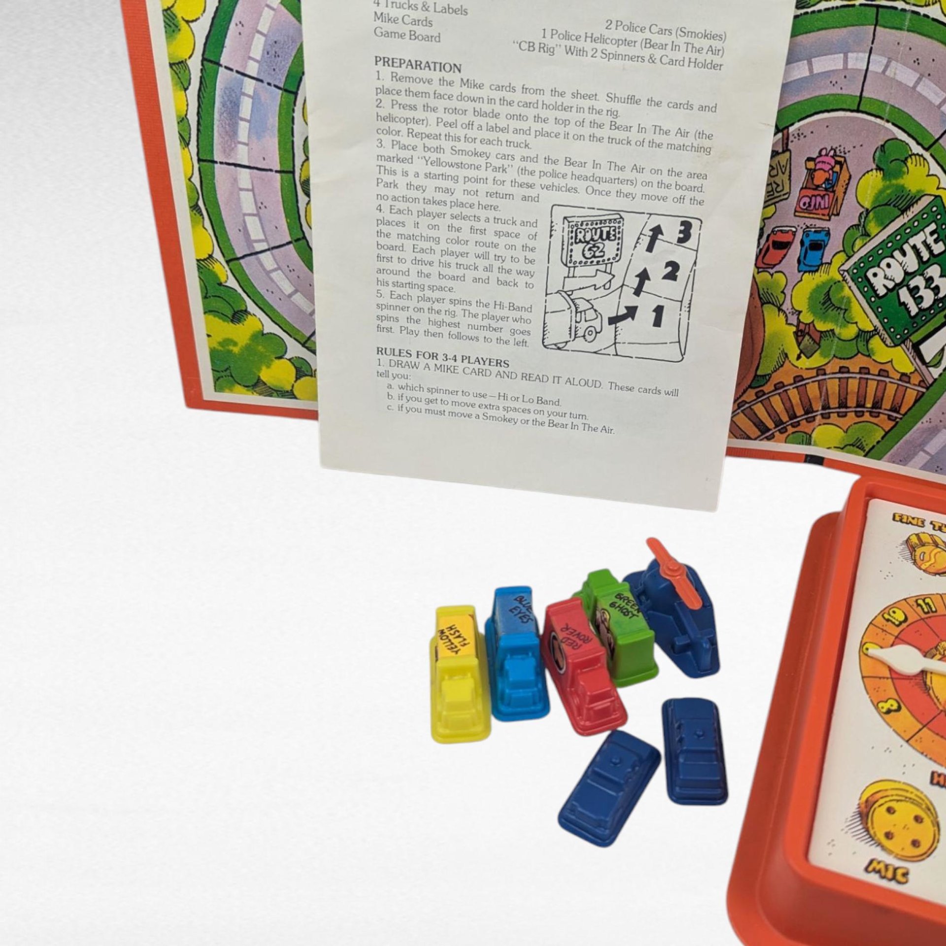 Vintage 1976 10-Four Good Buddy Game, Parker Brothers, Complete, CB Radio Board Game, 70s Family Fun