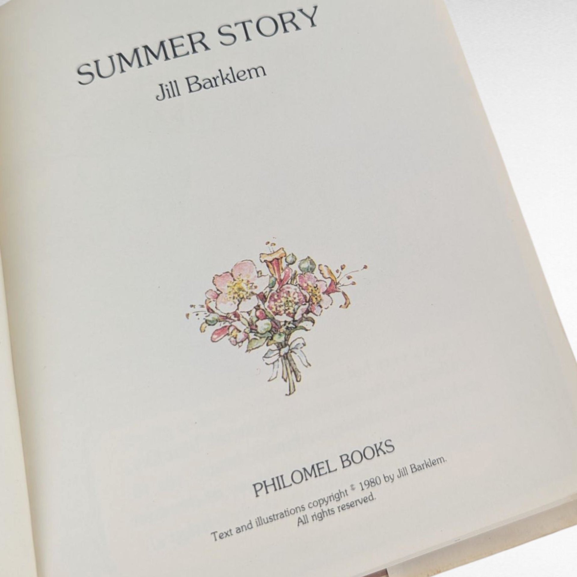 1980 Brambly Hedge Spring & Summer Books by Jill Barklem, Vintage Children's Hardcovers, Illustrated Storybooks