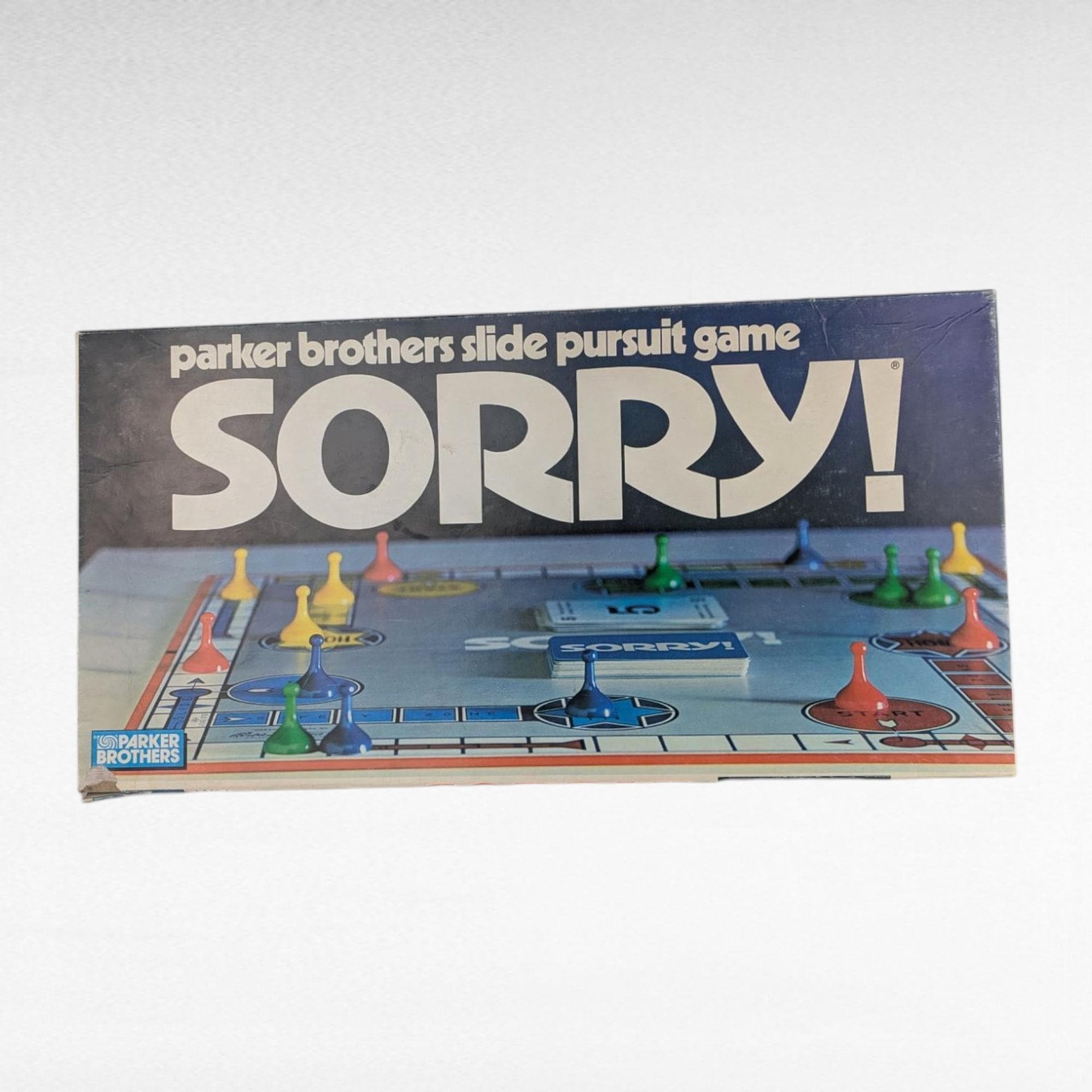 1972 Sorry! Game by Parker Brothers, Complete Vintage Board Game, Family Game Night, Collectible Classic