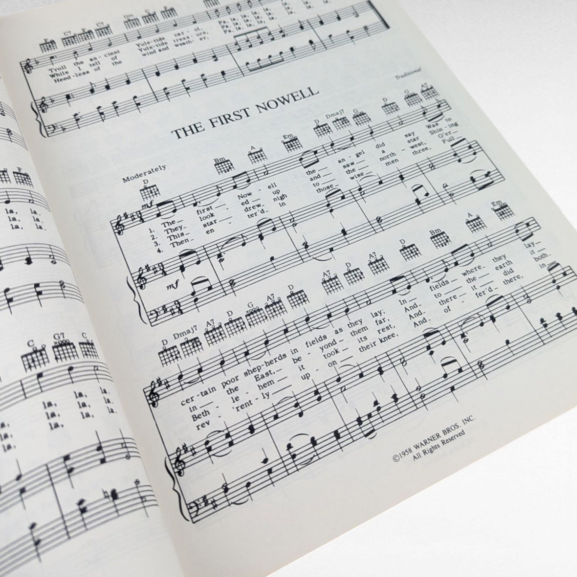 Vintage 1958 Christmas Music Book Set, Softcover Piano Sheet Music, Holiday Song Collection, Gift for Musician, Festive Music Decor