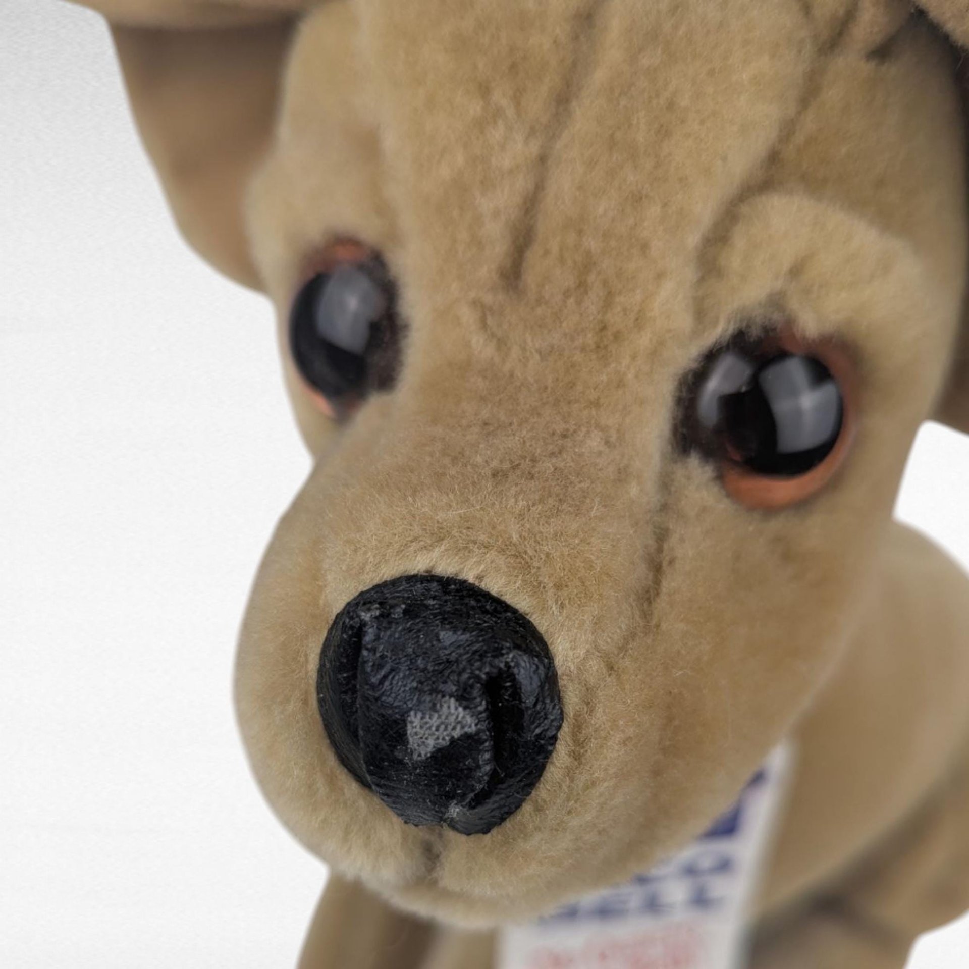 Vintage 1998 Talking Taco Bell Chihuahua Plush Dog,Yo Quiero Taco Bell, Works! 90s Advertising Toy, Collectible Stuffed Animal