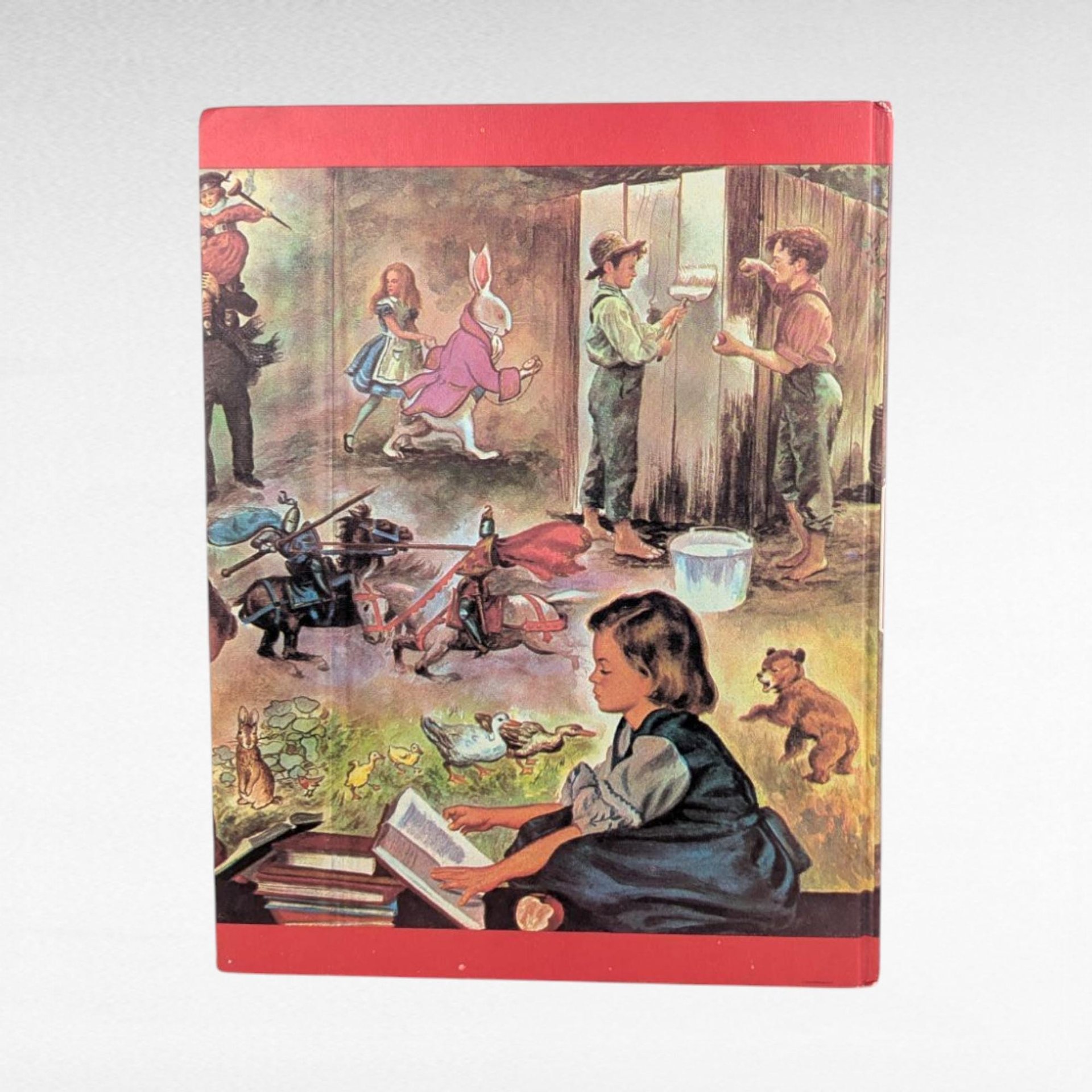 1974 Best Loved Fairy Tales Hardcover Book, Mother Goose Stories, Vintage Children's Literature, Gift for Kids, Bedtime Stories