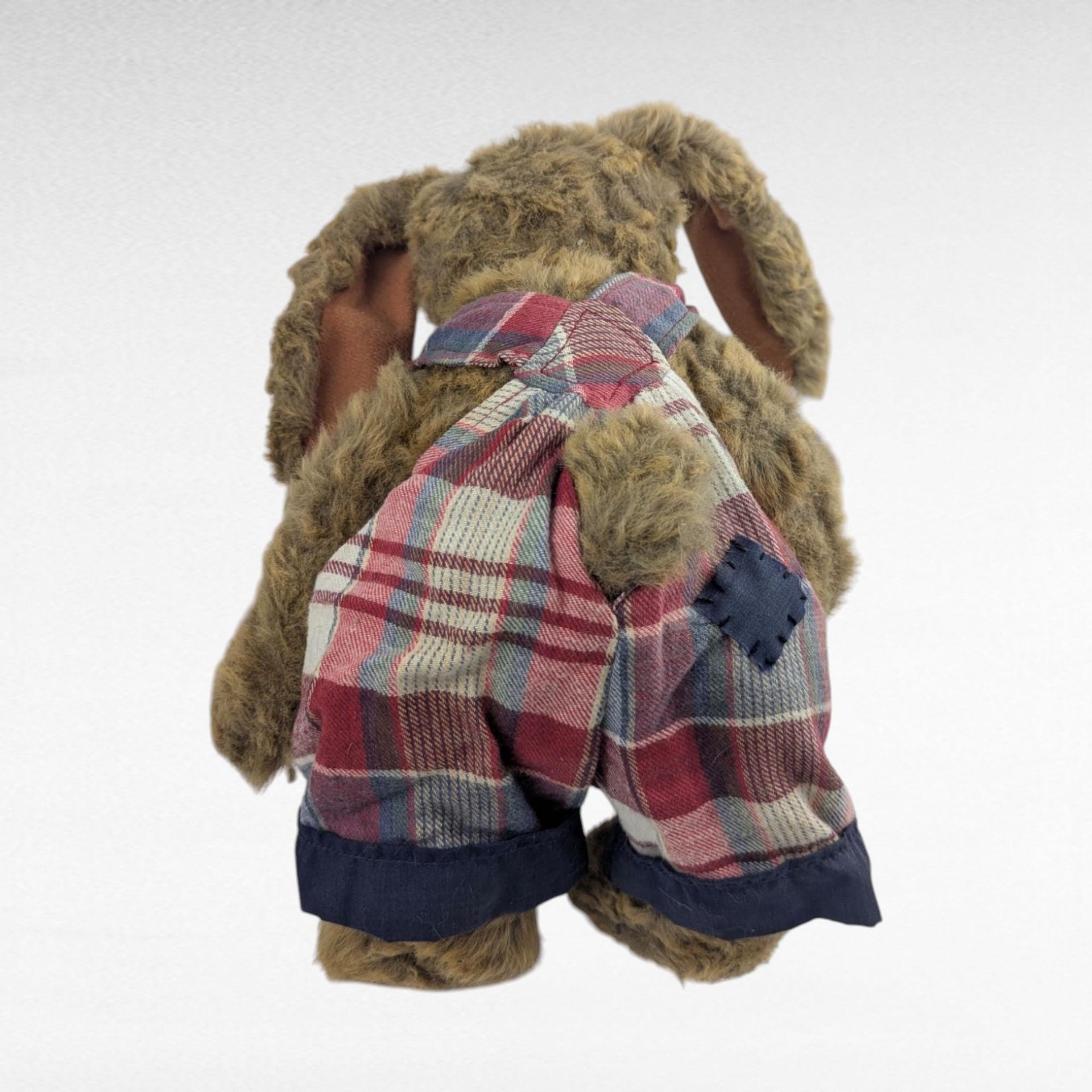 1995 Ganz Cottage Collectibles Bunny, Vintage Plush Rabbit Toy, Farmhouse Style Decor, Collectible Stuffed Animal