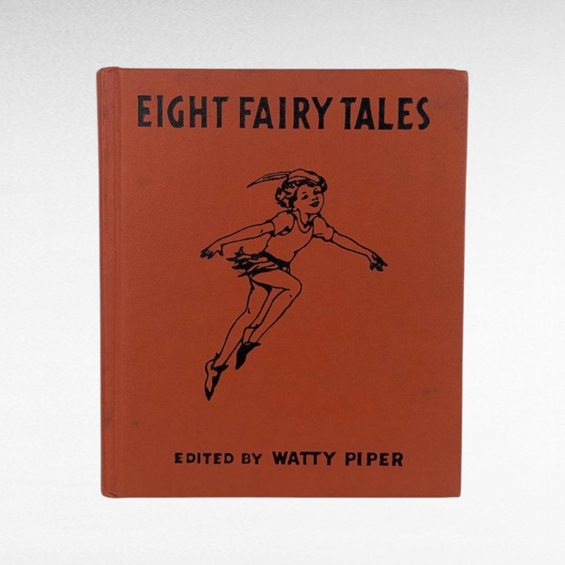 1938 Eight Fairy Tales Watty Piper, Antique Children's Book, Kate Cox Goddard, Illustrated Stories, Collectible Fairytales