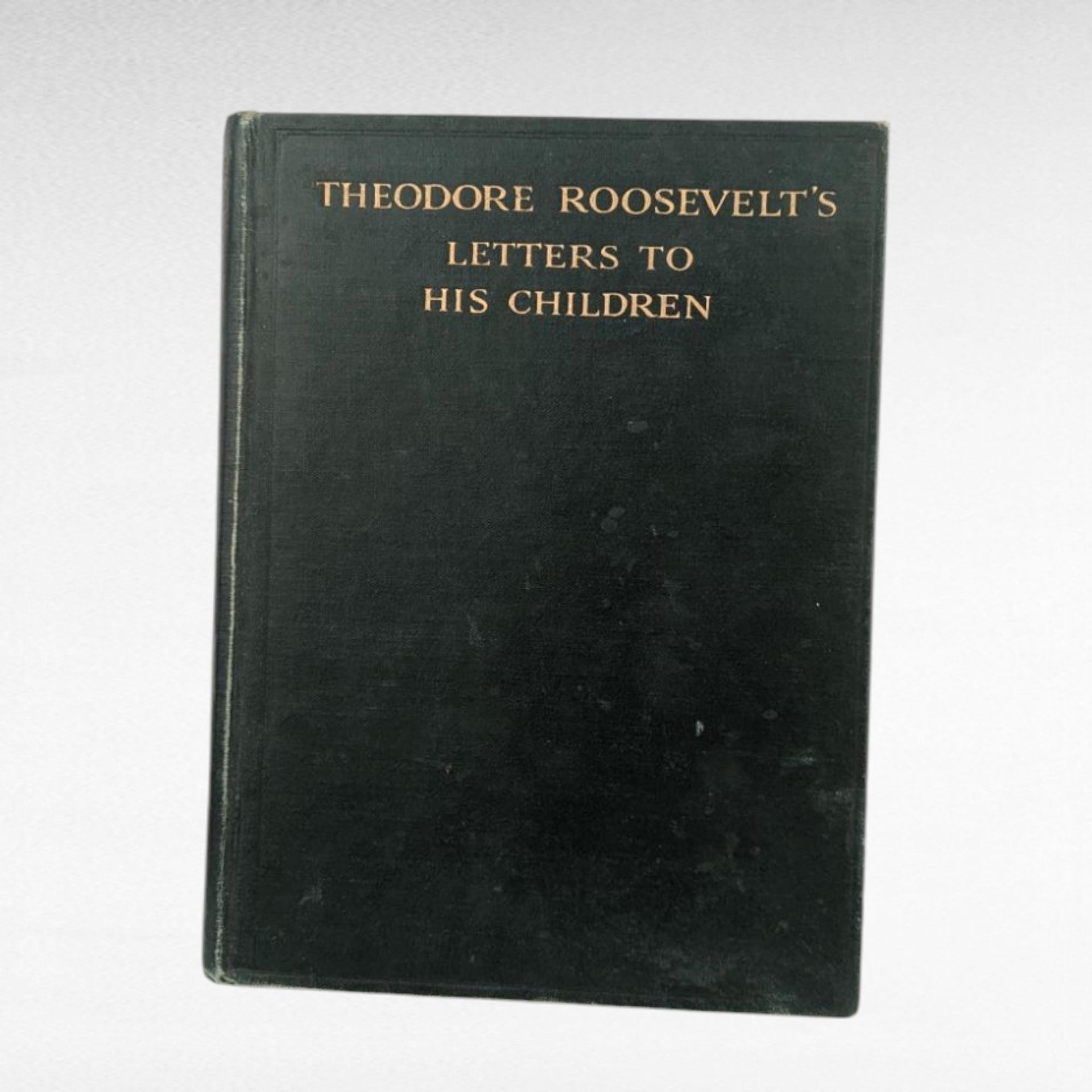 1919 Theodore Roosevelt Letters Book, Edited by Bishop, Hardcover, Historical Correspondence, Gift for History Buff, Antique Book Decor