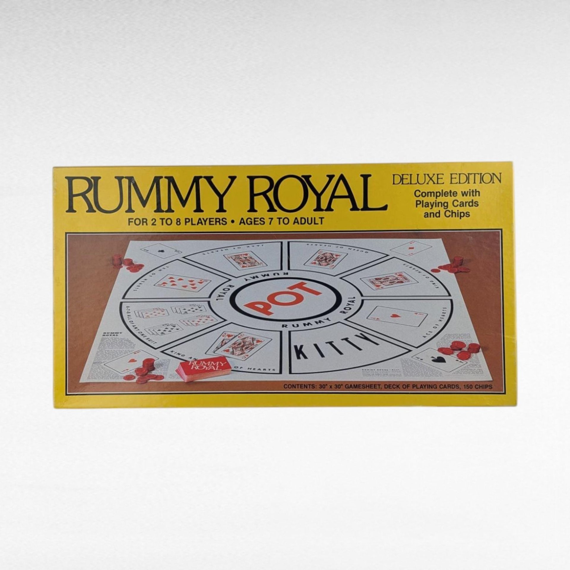 1981 Rummy Royal Game, Whitman Publishing, Complete Card Game, Vintage Family Fun, Gift for Card Players
