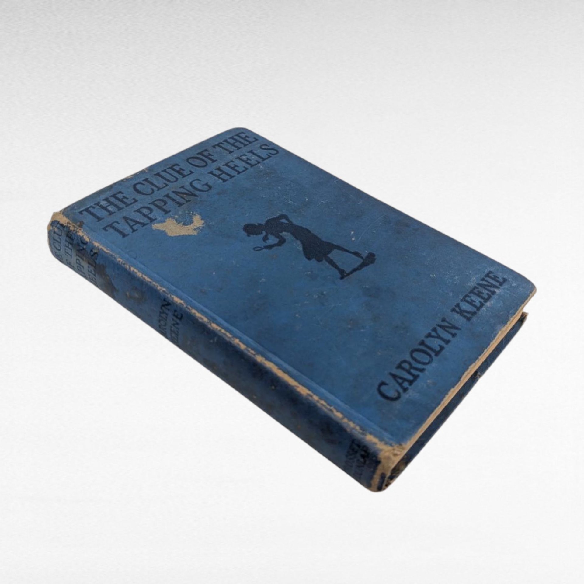 1939 The Clue of the Tapping Heels, Carolyn Keene, Vintage Nancy Drew Mystery, Collectible Book